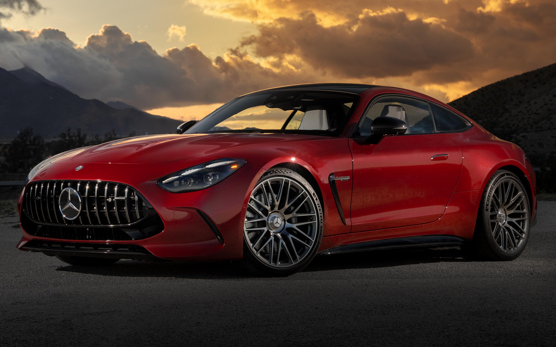 Free photo Mercedes amg gt 63 coupe