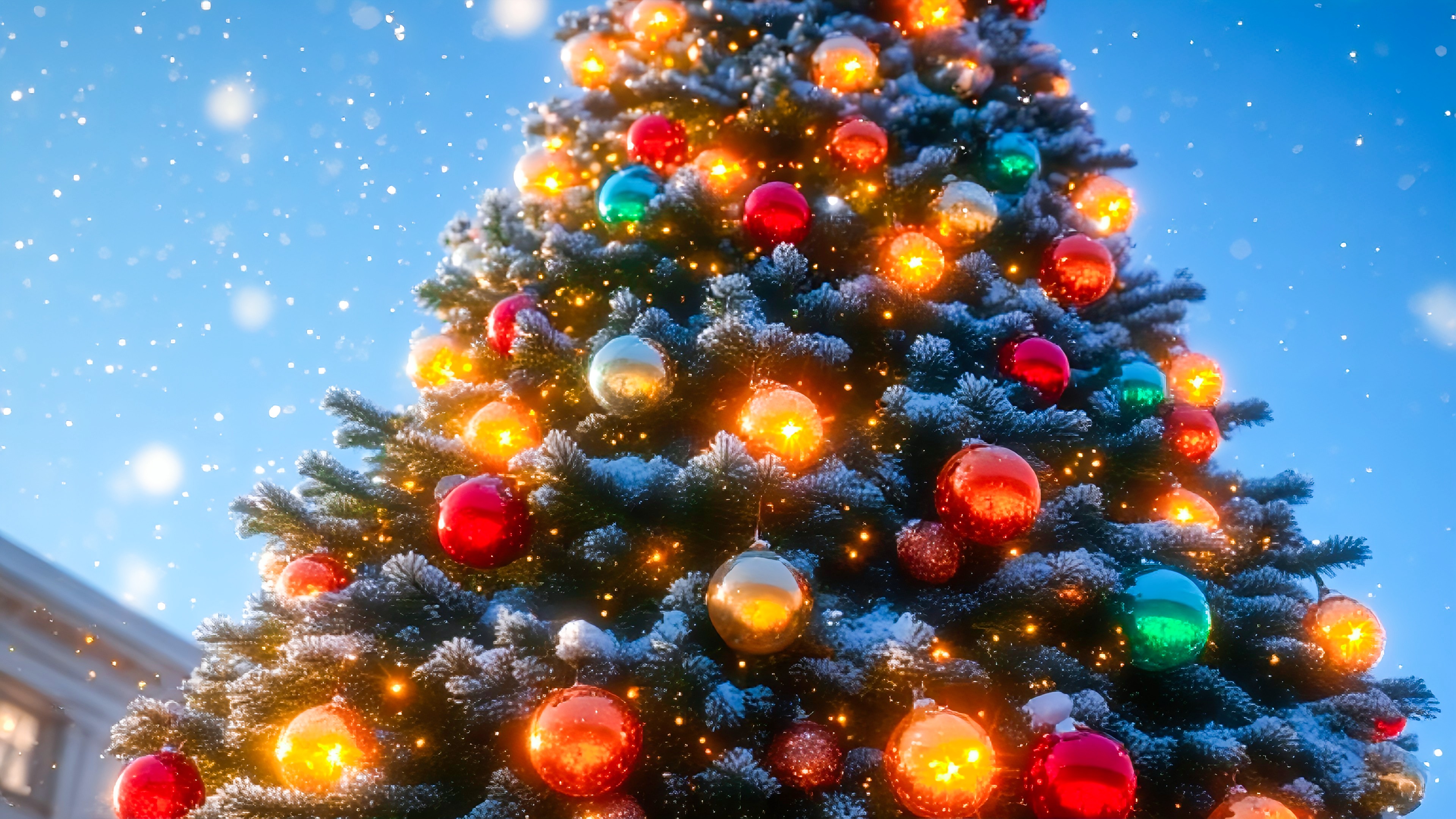 Бесплатное фото Новогодняя ёлка