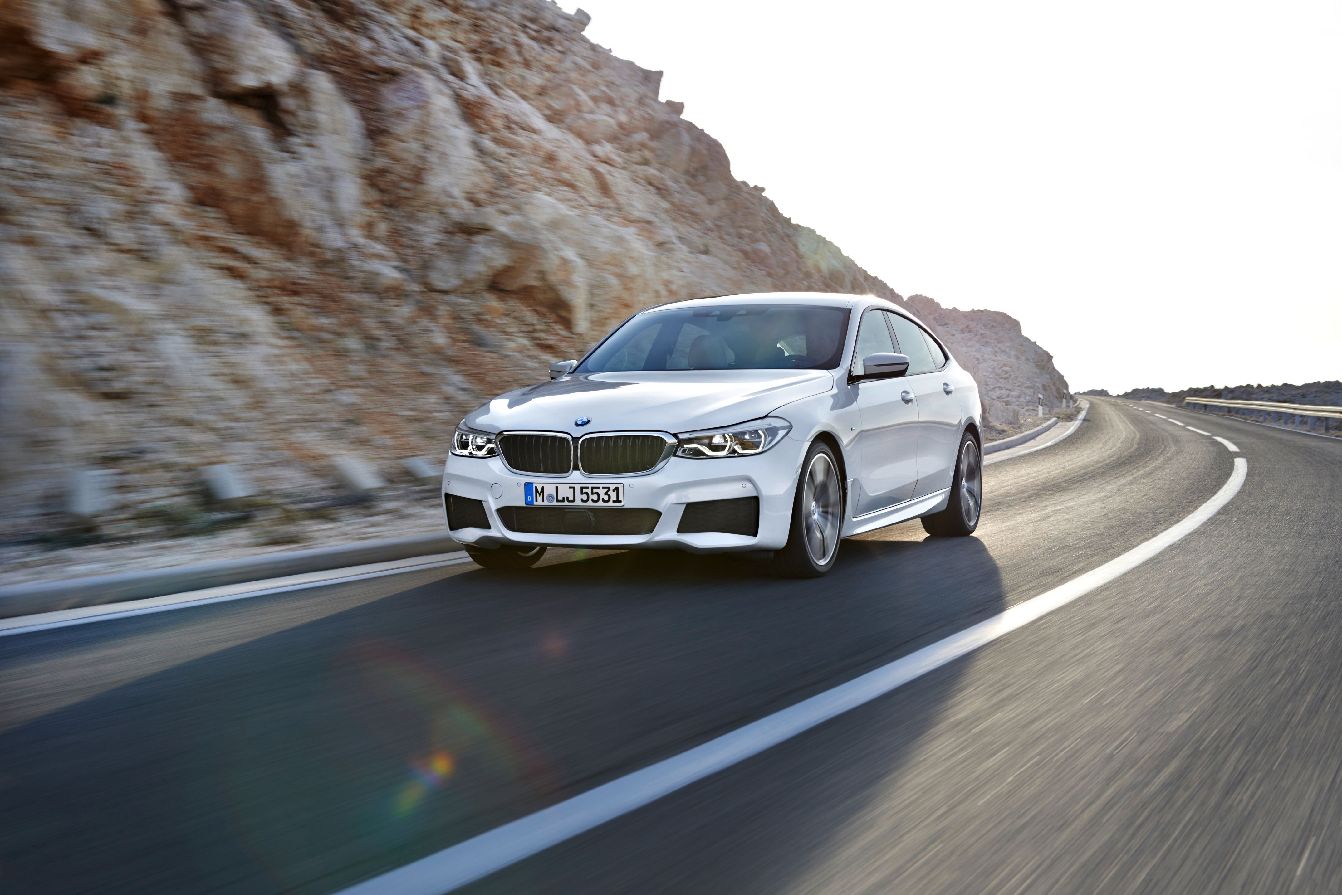 Wallpapers white BMW white car view from front on the desktop