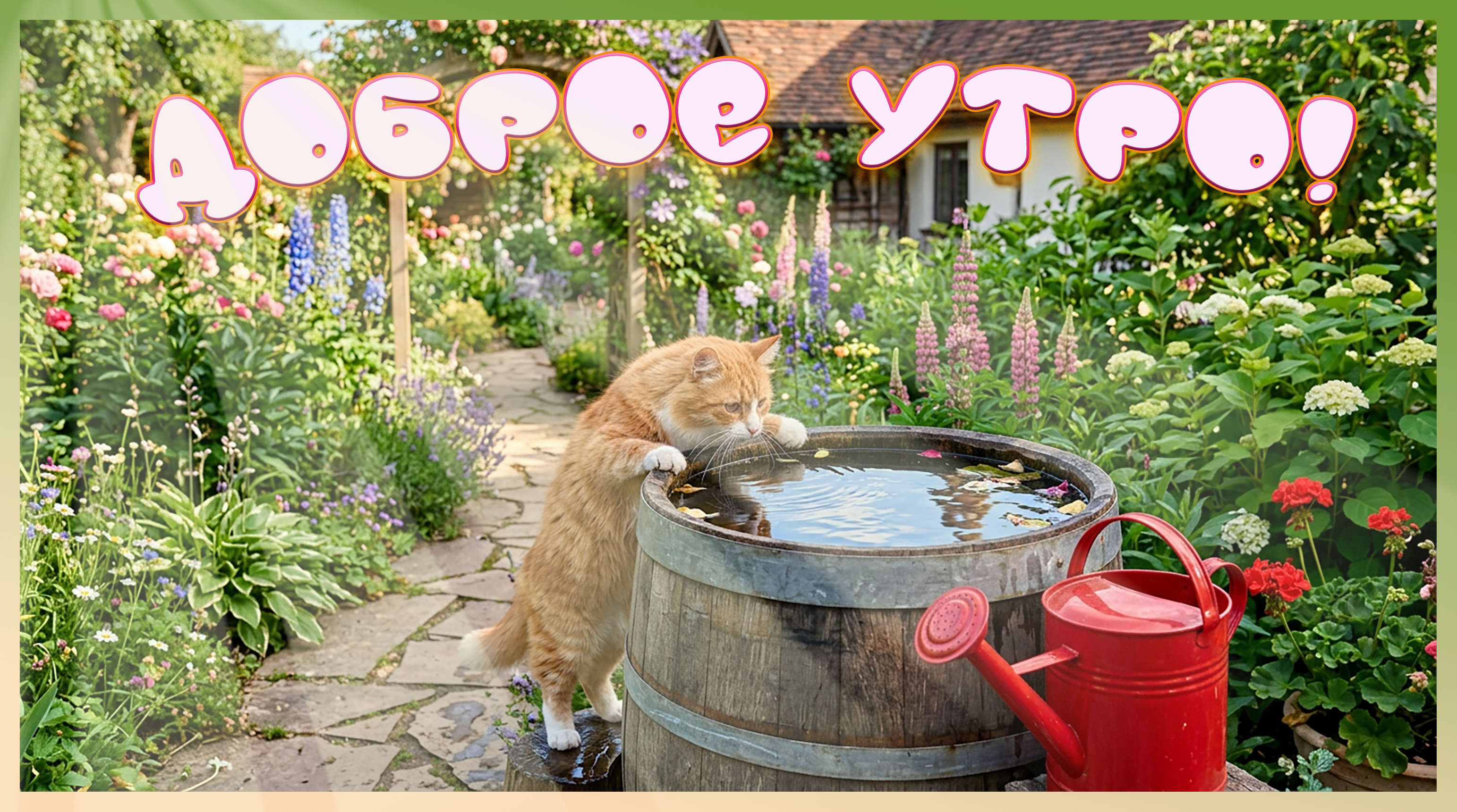 免费明信片早上好@rusrurus30