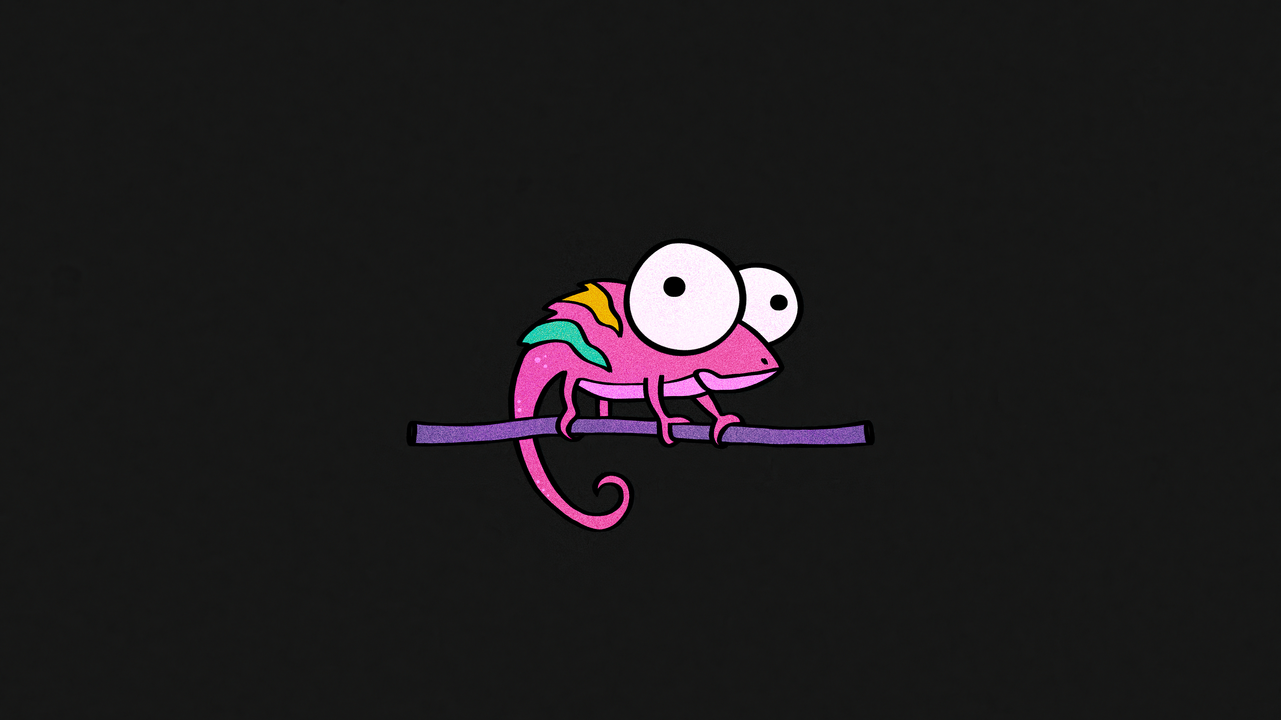 Wallpapers chameleon minimalism minimalist on the desktop