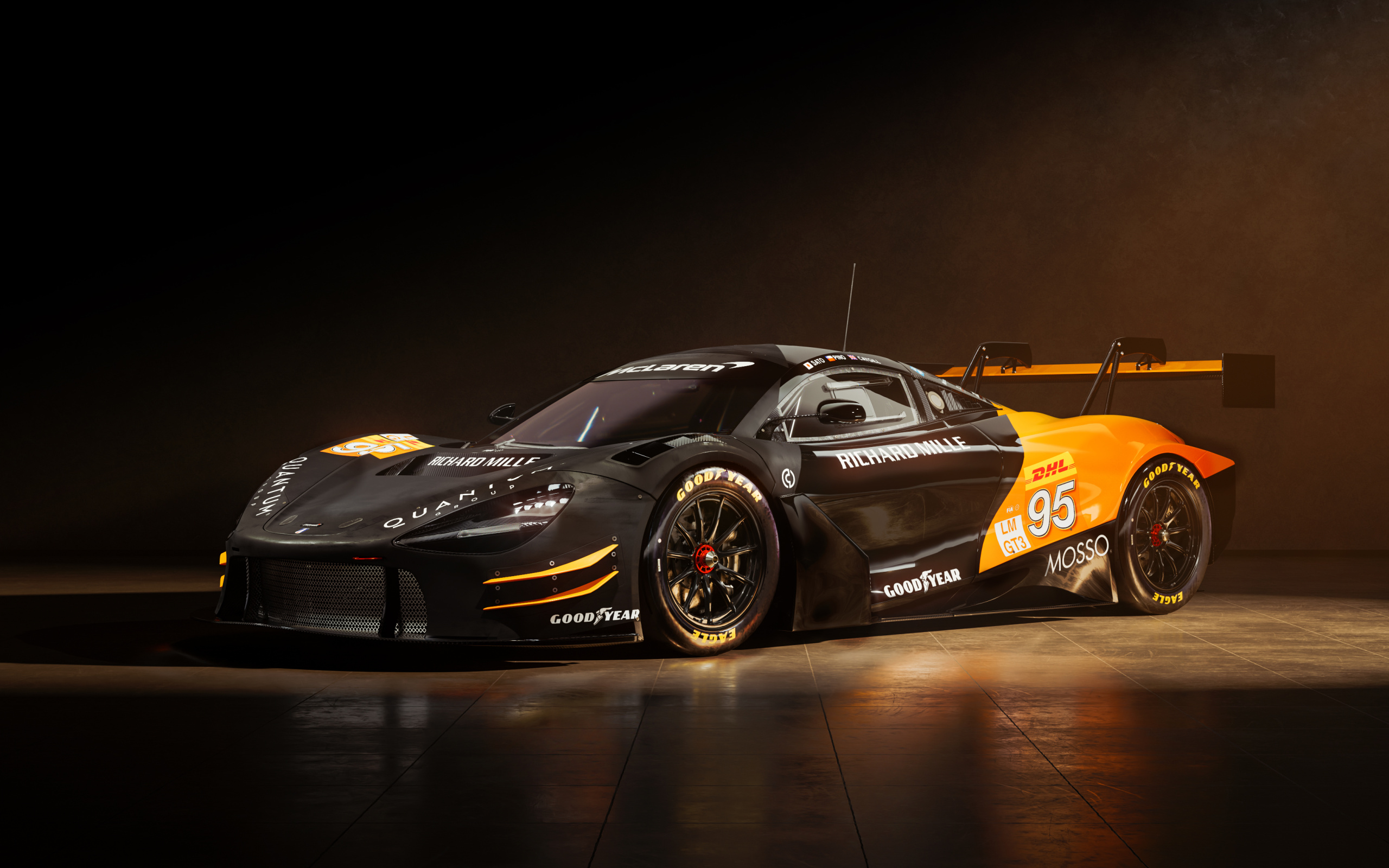 Free photo McLaren 720s GT3.