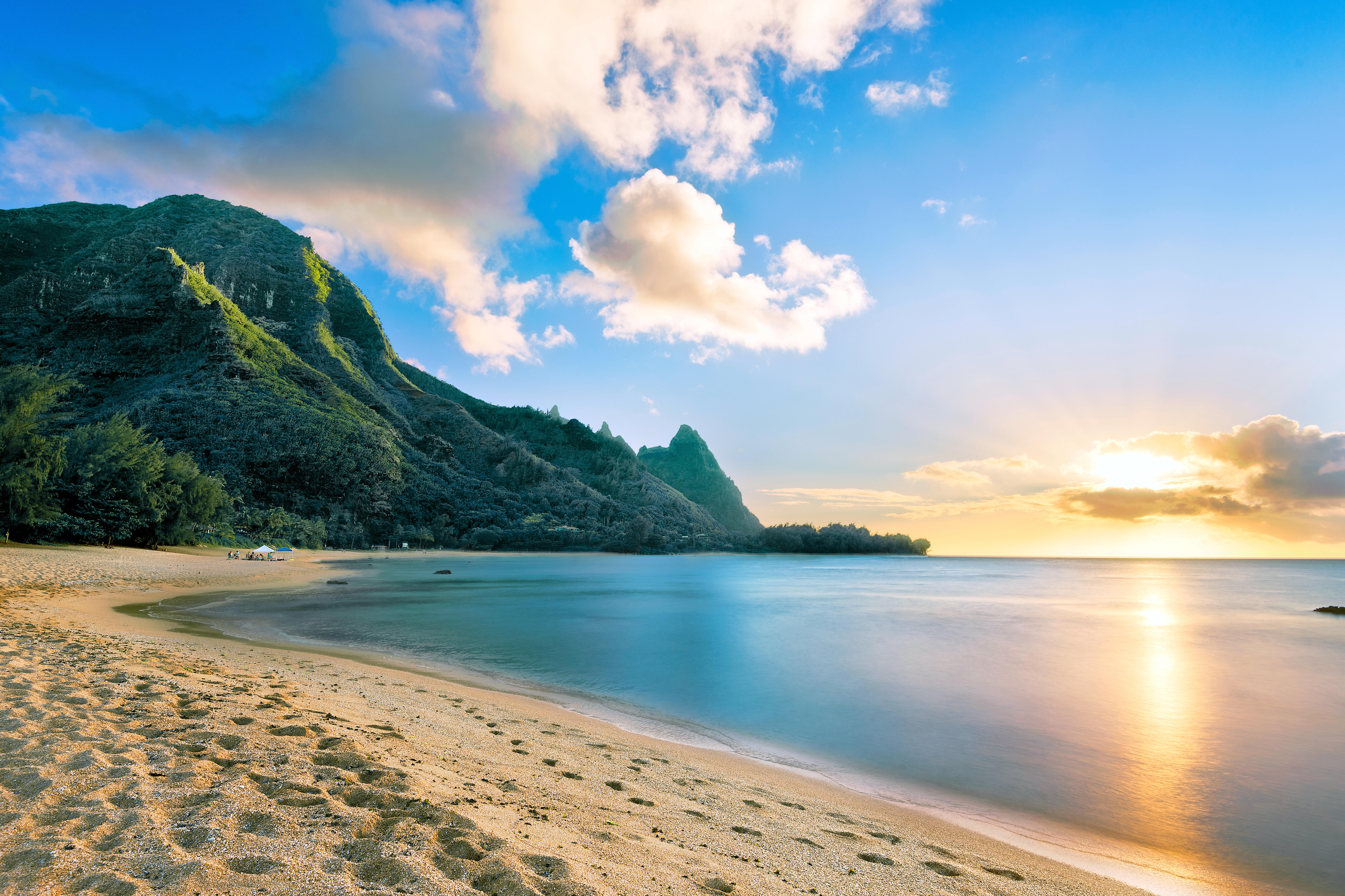 Wallpapers beach nice weather sand beach on the desktop