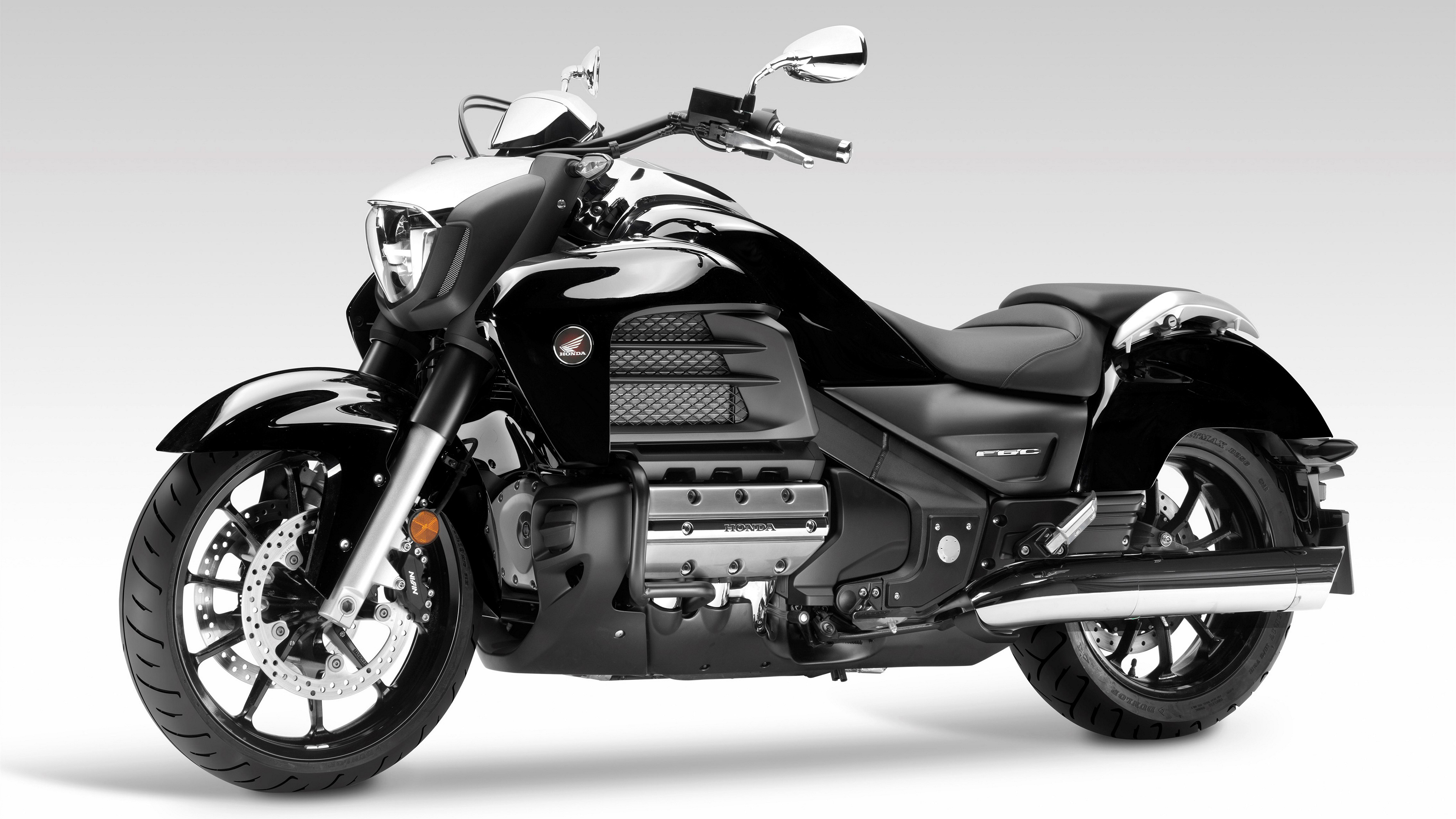 Free photo Cool black bike from Honda