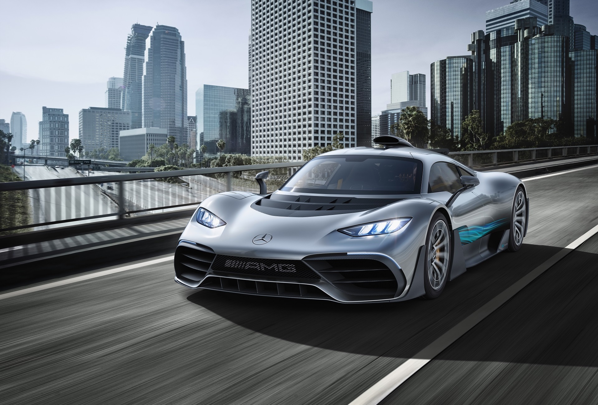 Бесплатное фото Mercedes amg project one