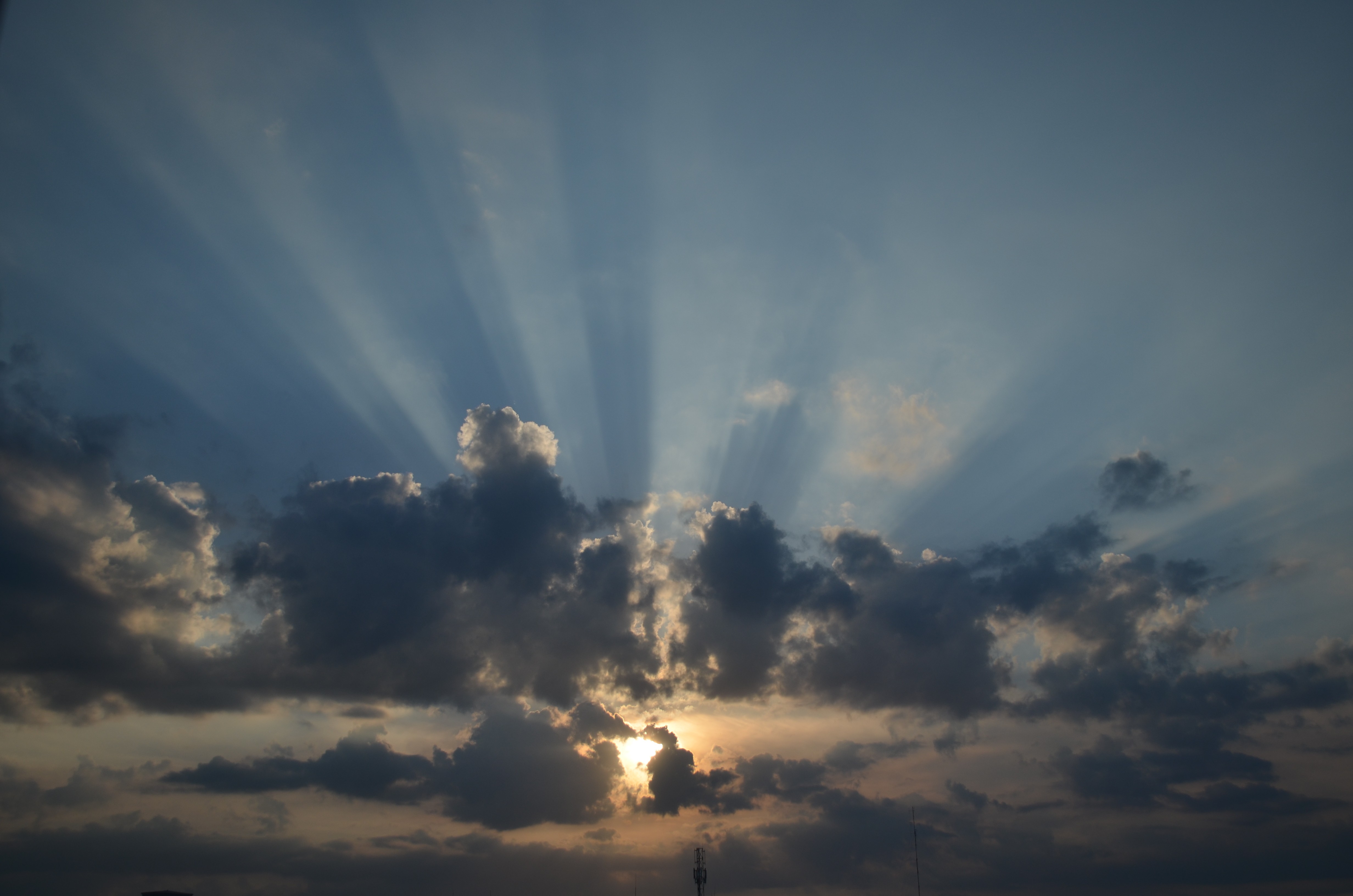 Through the darkness