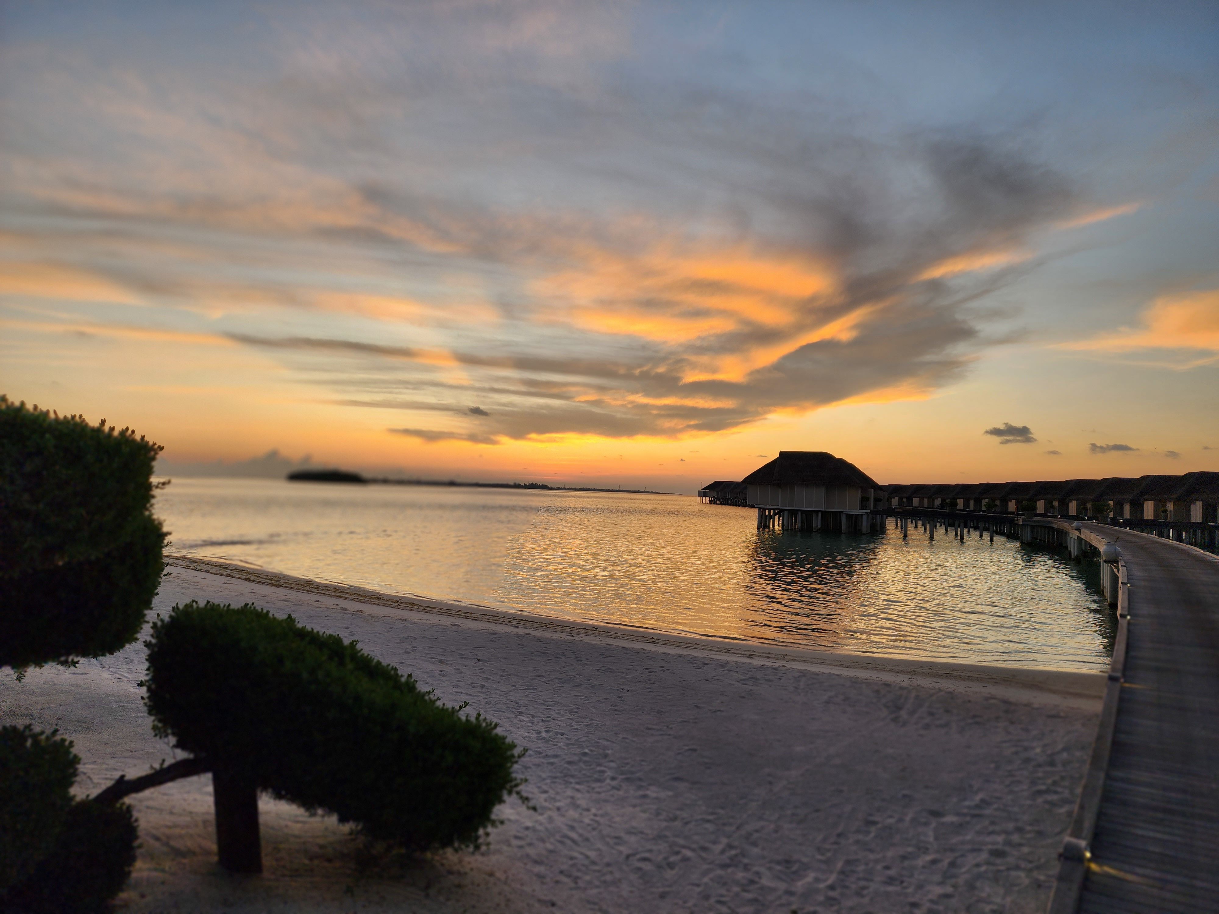 Бесплатное фото Мальдивы - природа и море