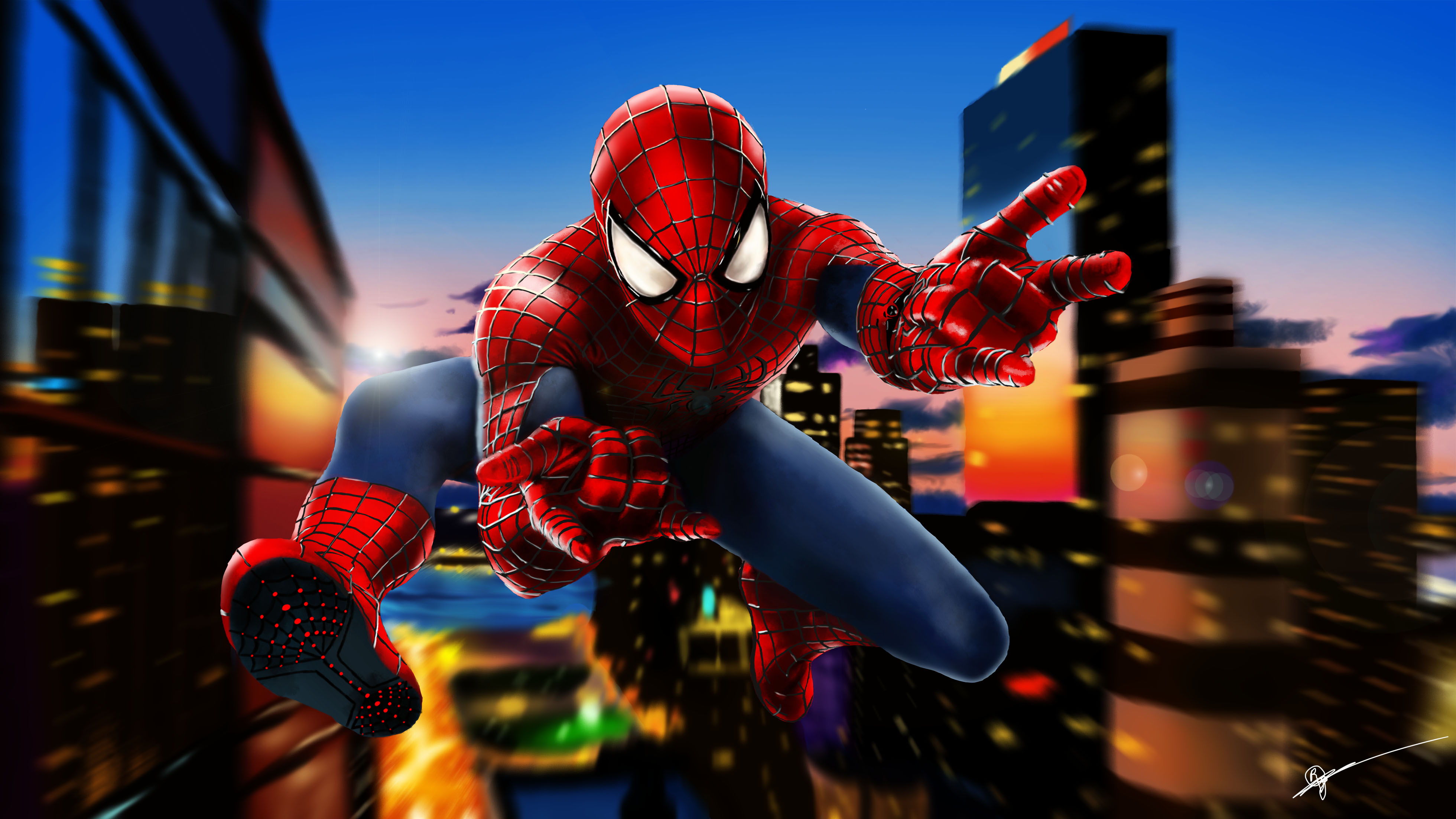 Wallpapers art superheroes artist on the desktop