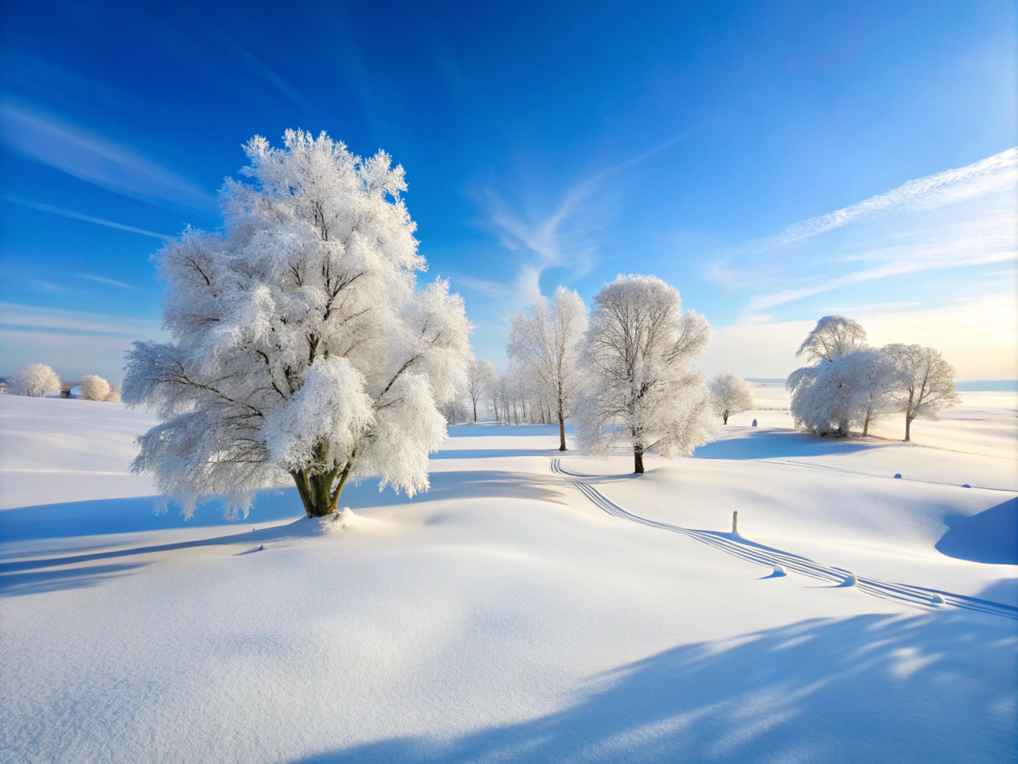Frosty day