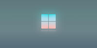 Логотип Windows 11 на сером фоне