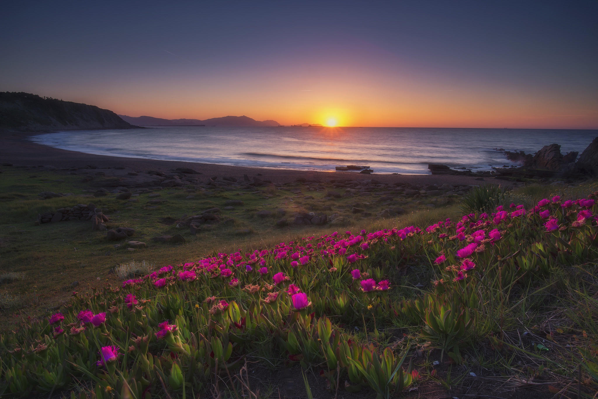 Wallpapers shore Province of Bizkaia Basque Country on the desktop