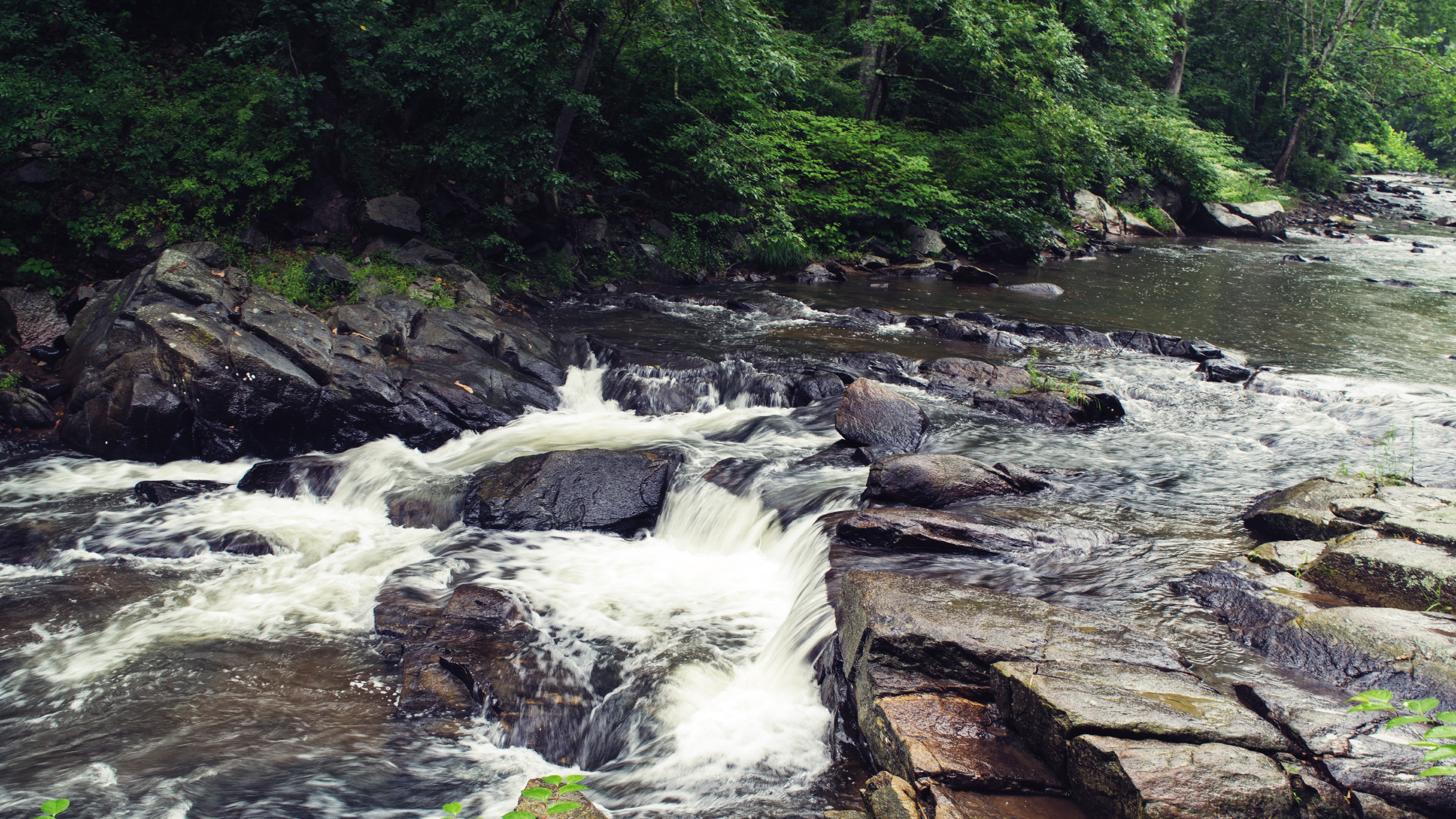 免费照片岩石地区的河流图片