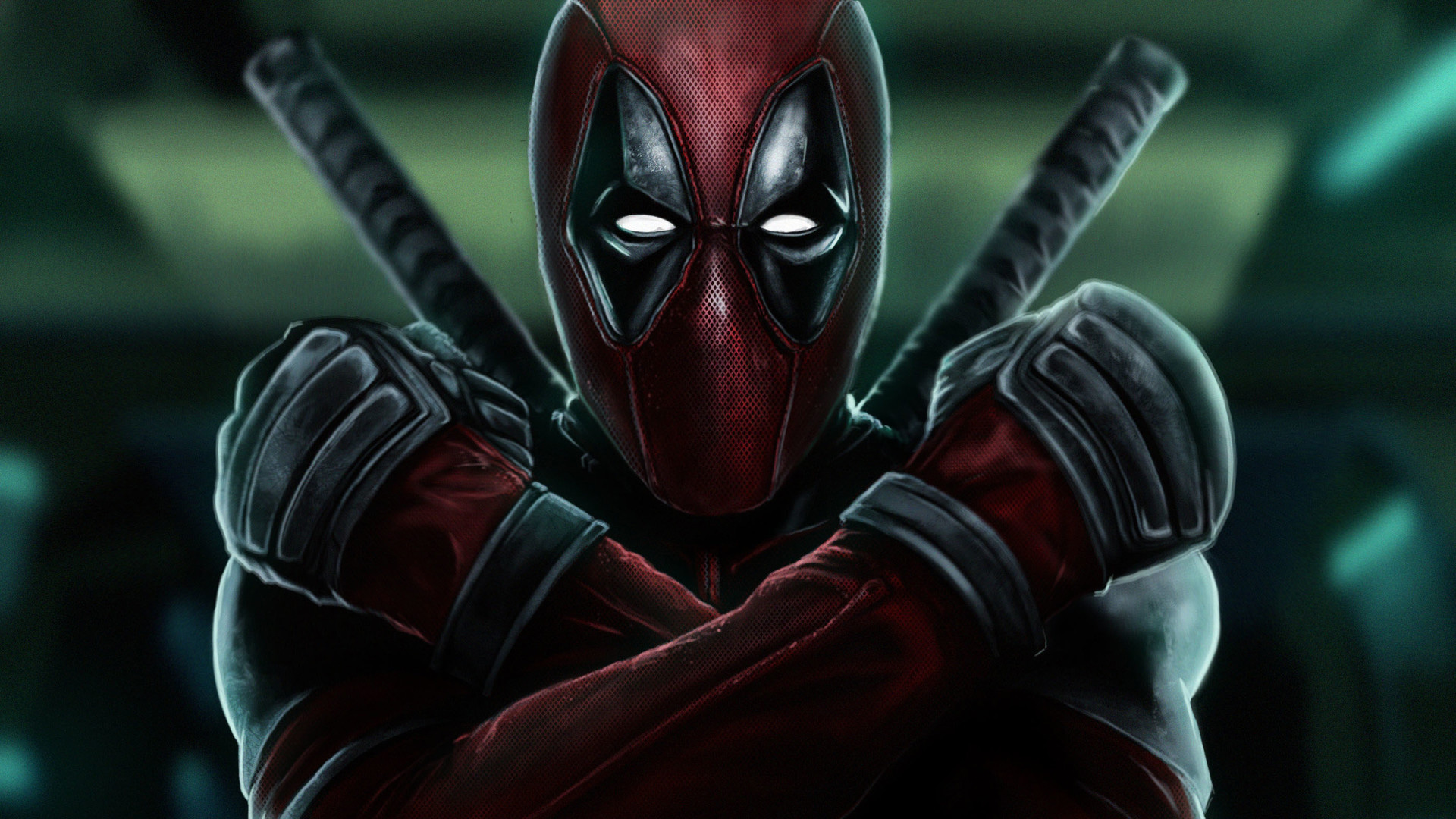 Обои DeadPool 2 Дэдпул произведение искусства на рабочий стол