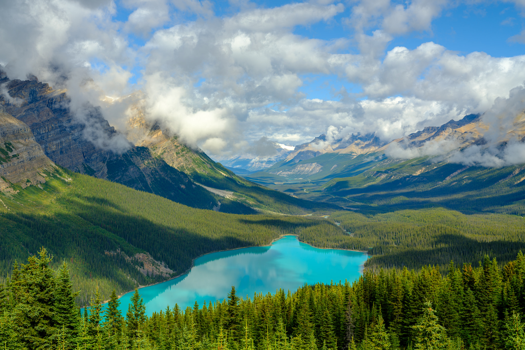 Free photo Screensaver alberta, banff national park