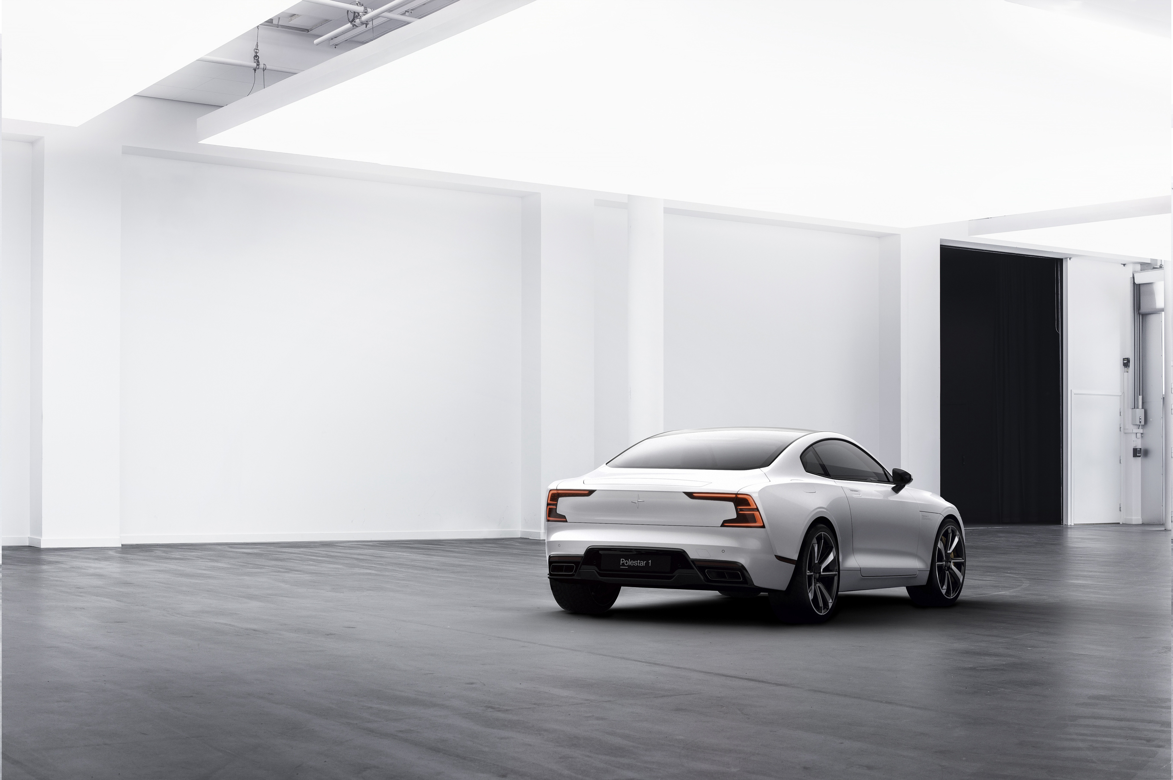 Wallpapers Polestar 1 cars white garage on the desktop