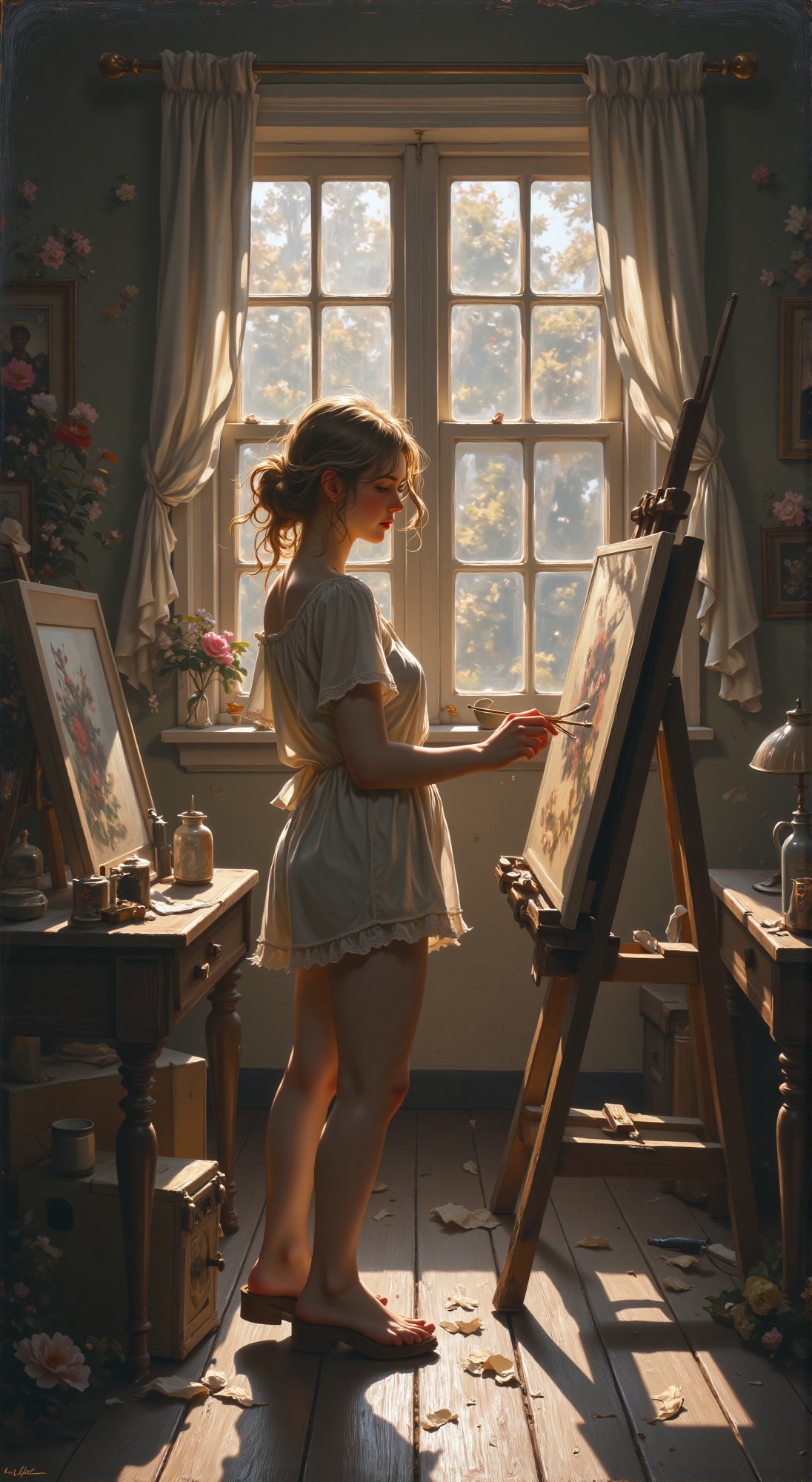 The young artist