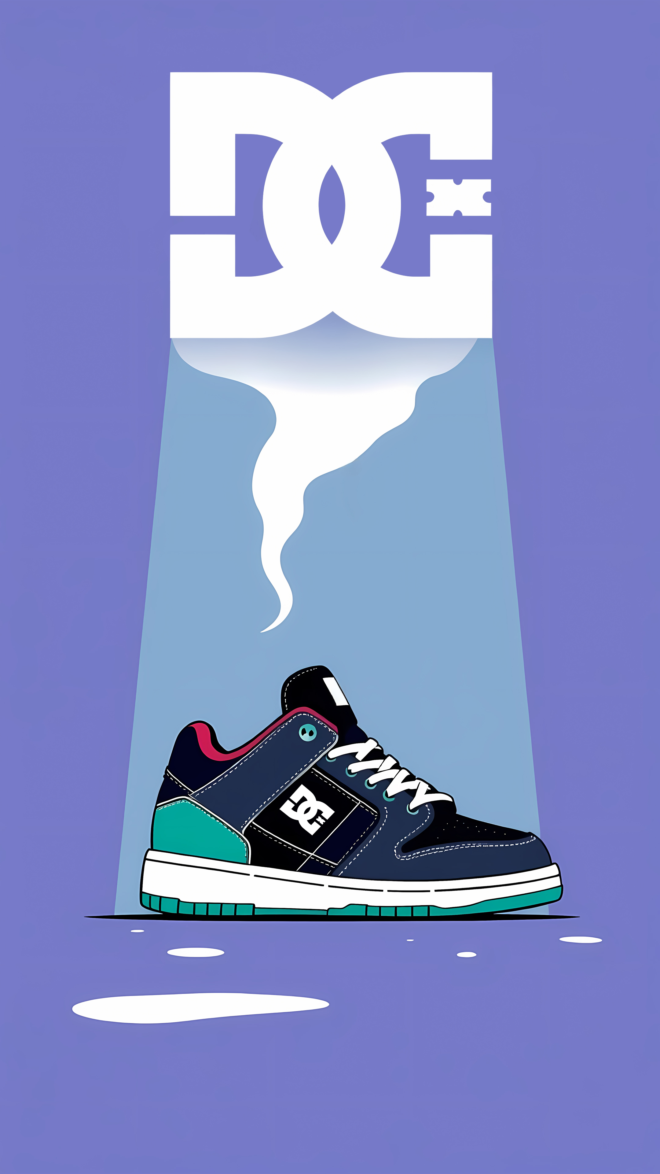 Бесплатное фото DC Shoes кроссовок