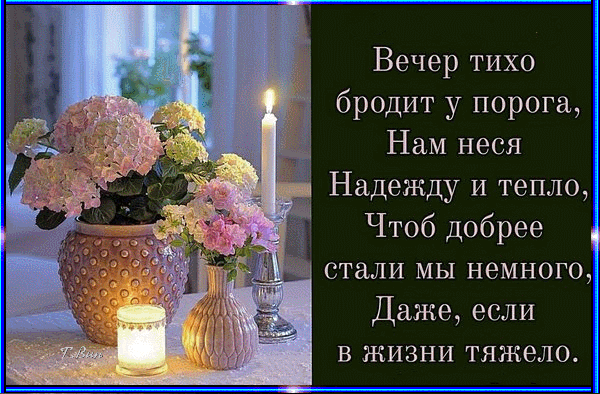 主题为晚上好 花束 花瓶的明信片免费下载