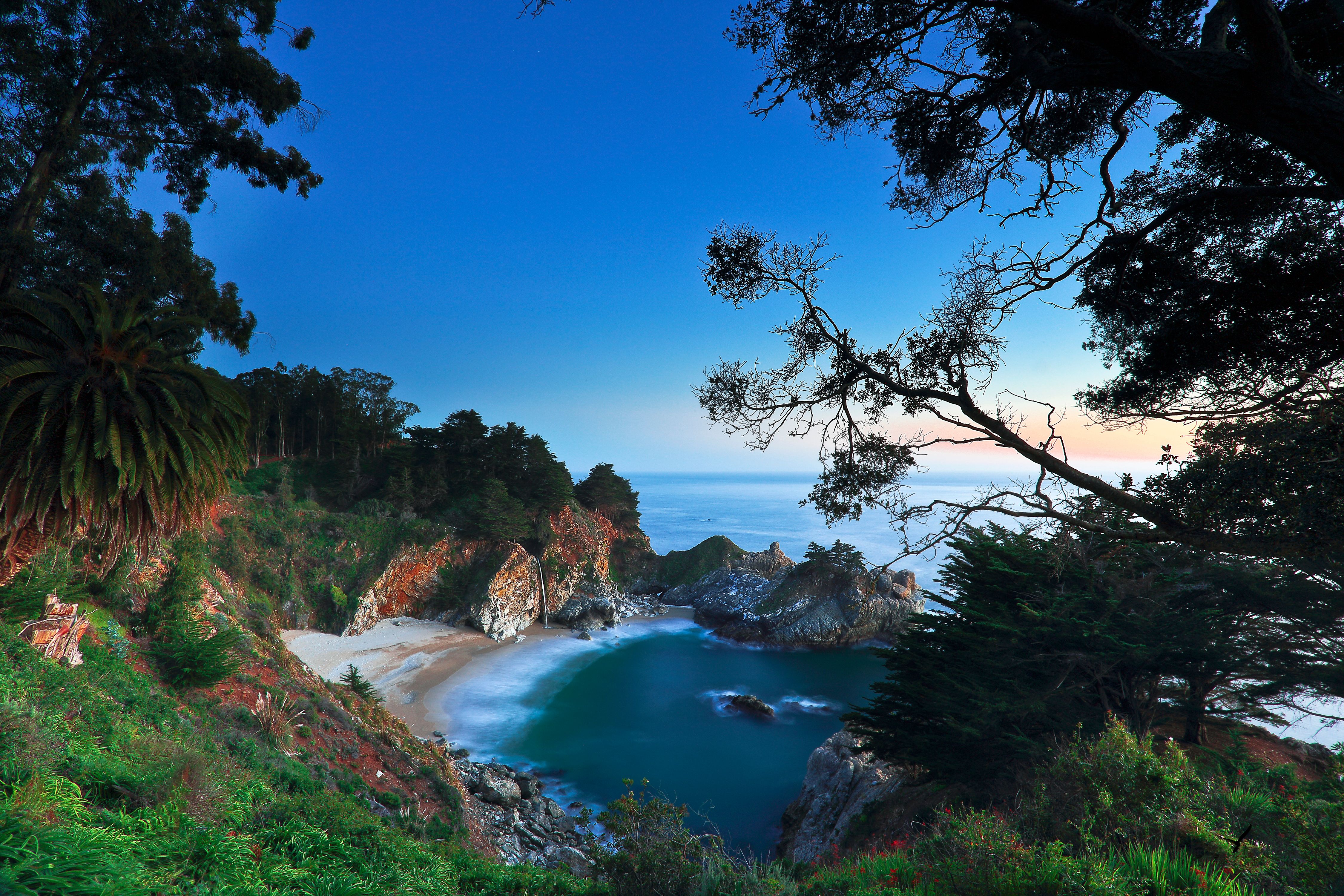 Wallpapers shore Julia Park Pfeiffer Bern beach on the desktop