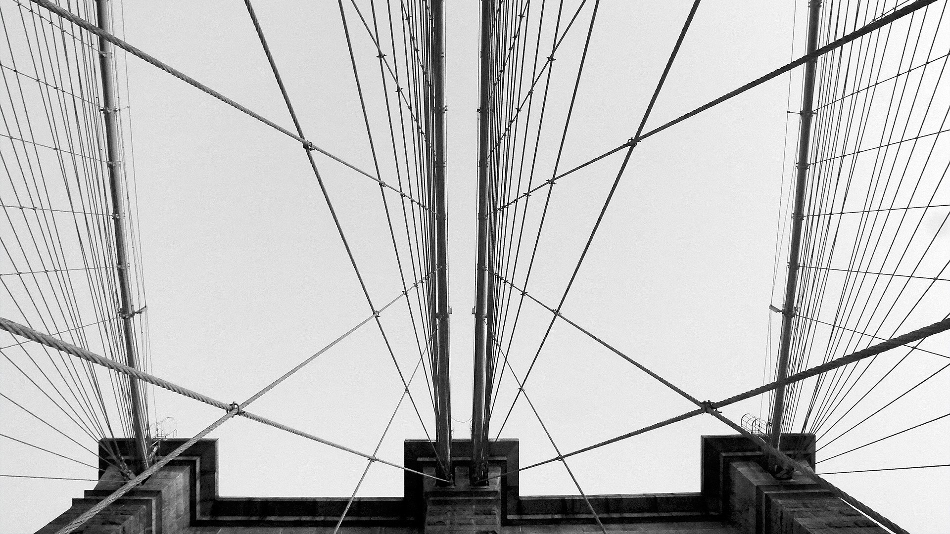 Wallpapers monochrome architecture symmetry on the desktop