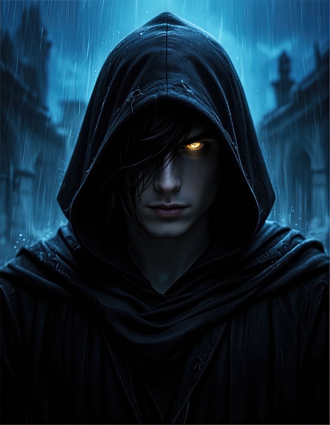 Wallpapers rain night mistica on the desktop