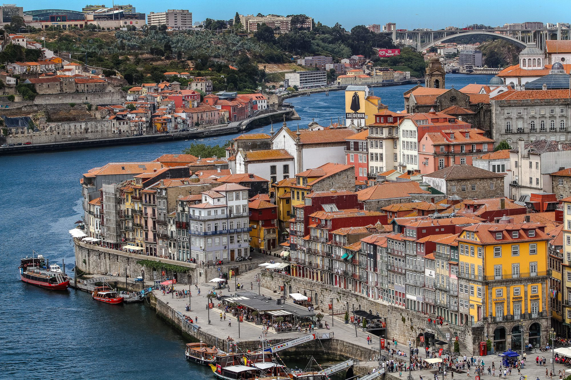 Wallpapers cities Portugal riverboat on the desktop