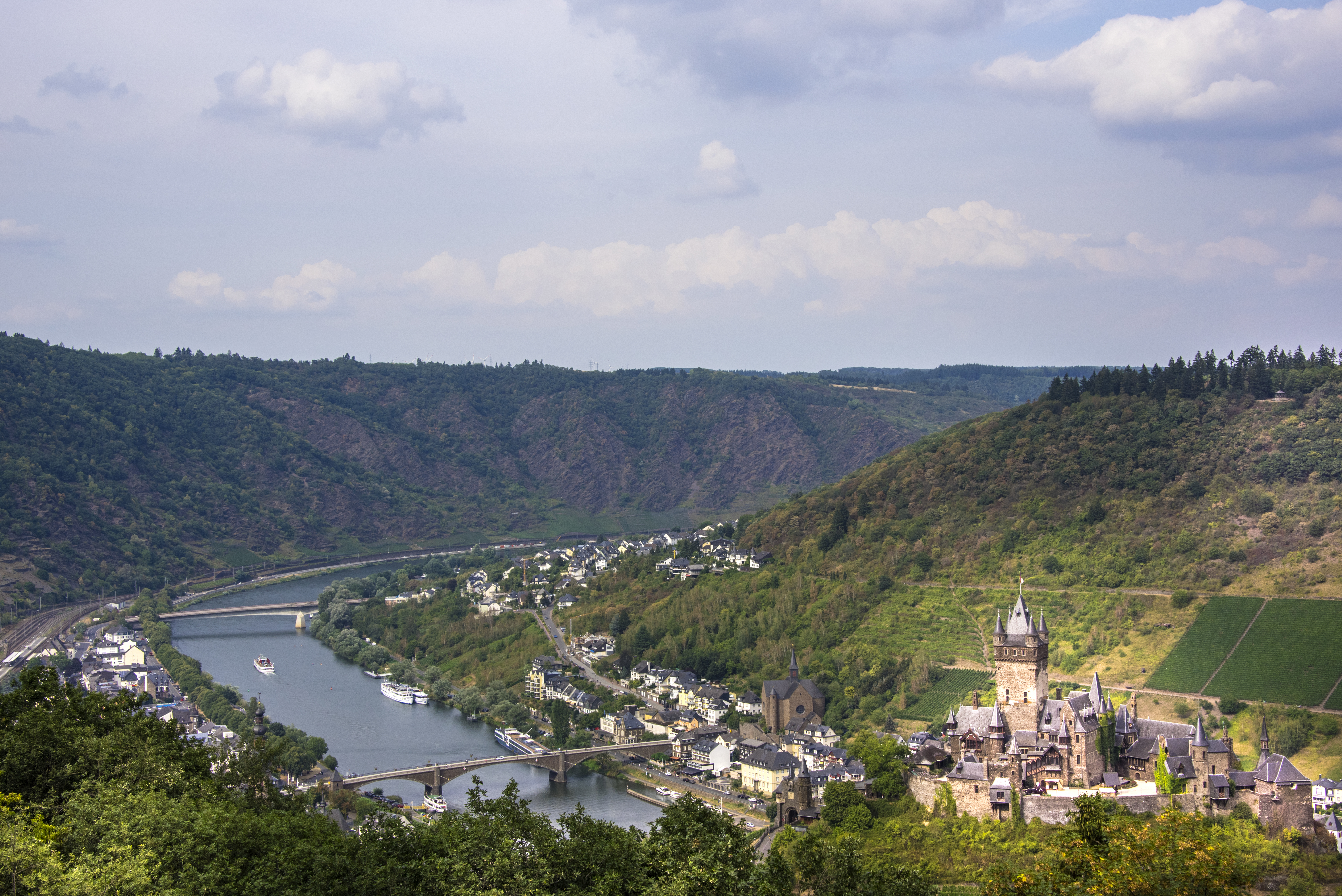 Wallpapers castle Germany landscapes on the desktop