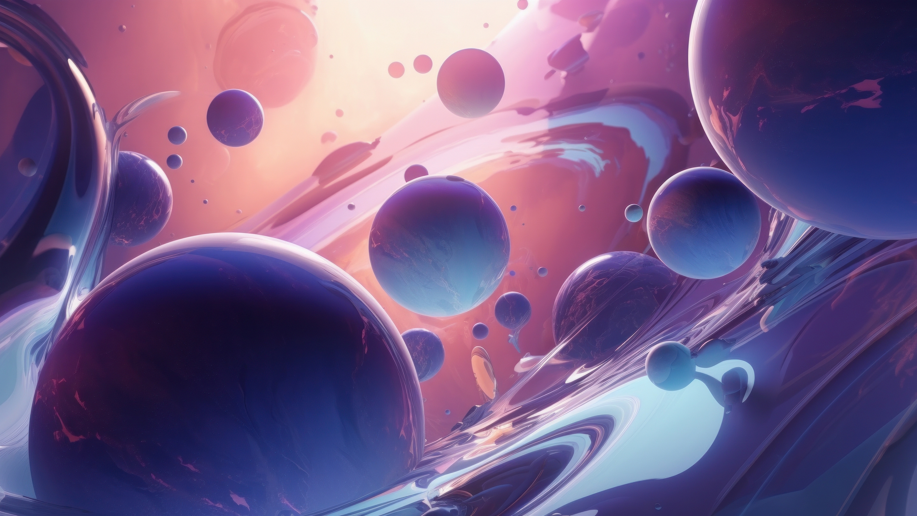 Бесплатное фото Рисунок космических планет