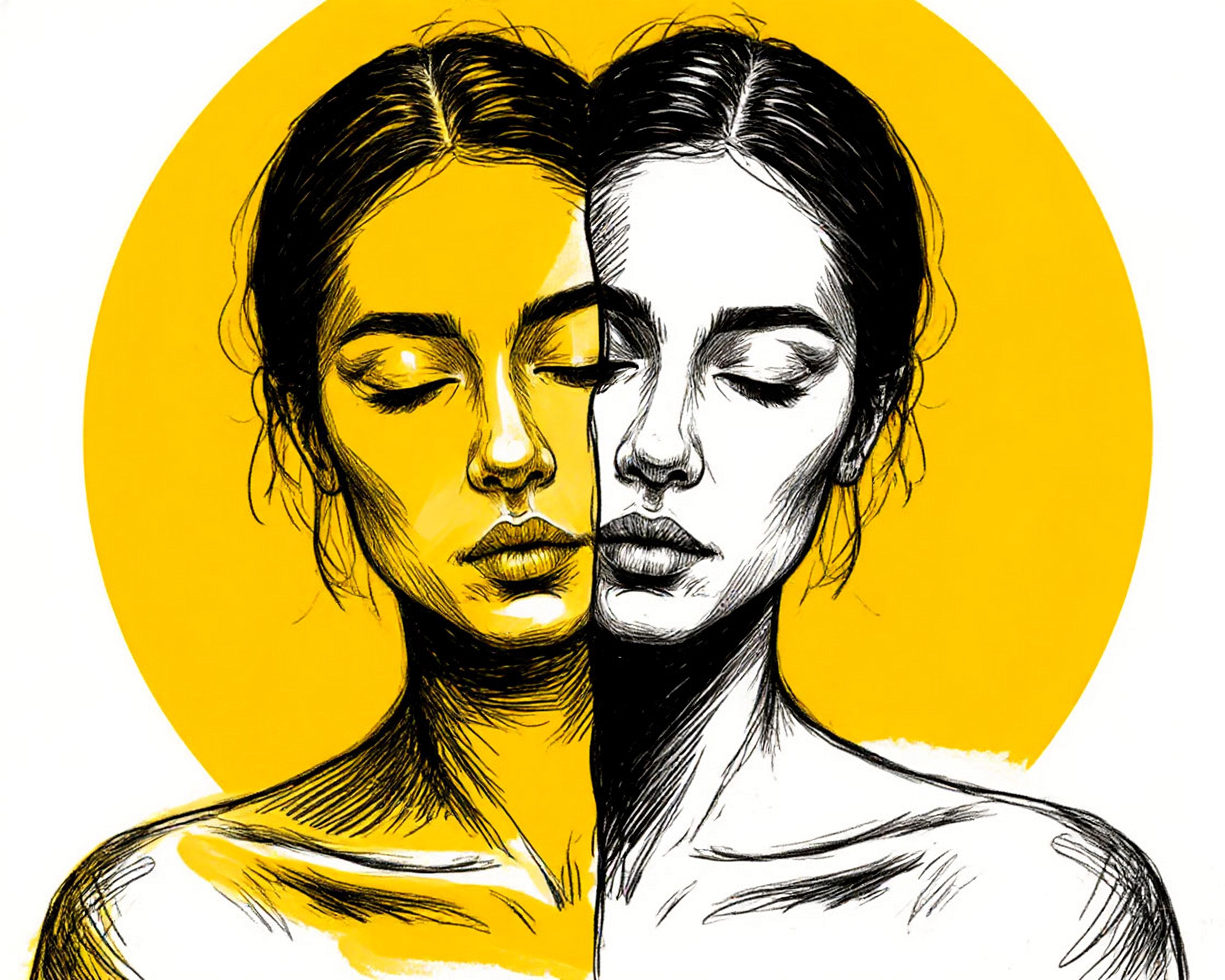 Бесплатное фото Лунный портрет