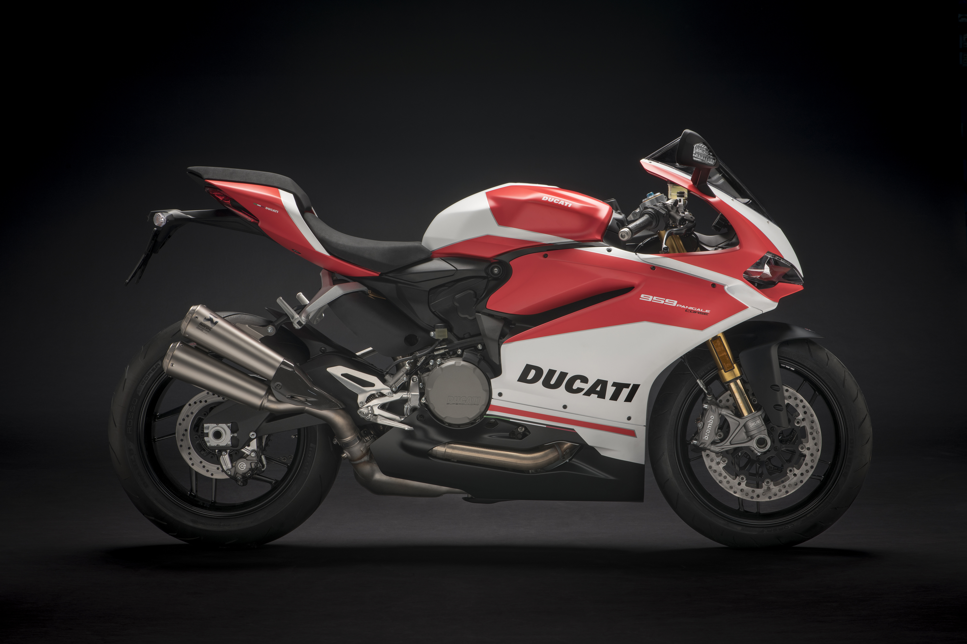 Free photo Ducati Panigale side view