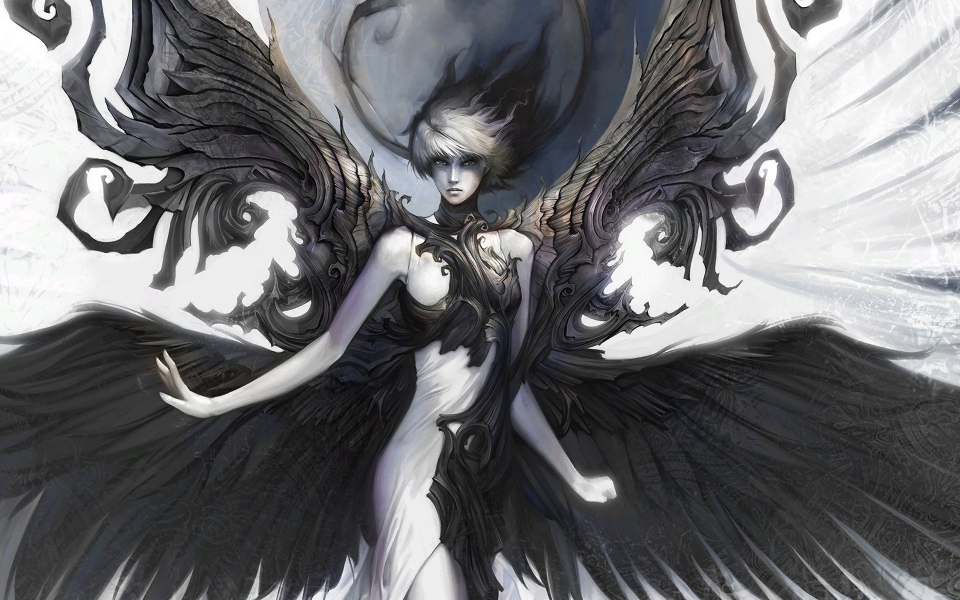 Обои чертеж иллюстрация фэнтези-арт на рабочий стол