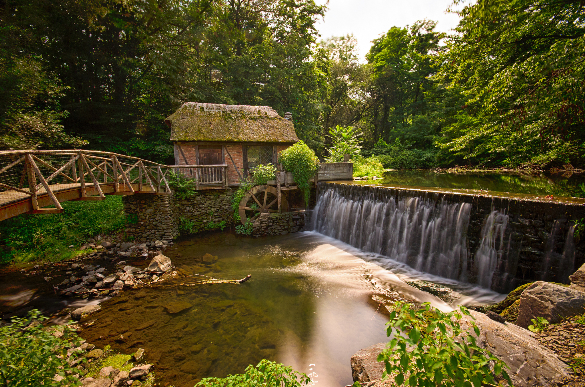 Wallpapers Gomez Mill House Marlboro New York on the desktop