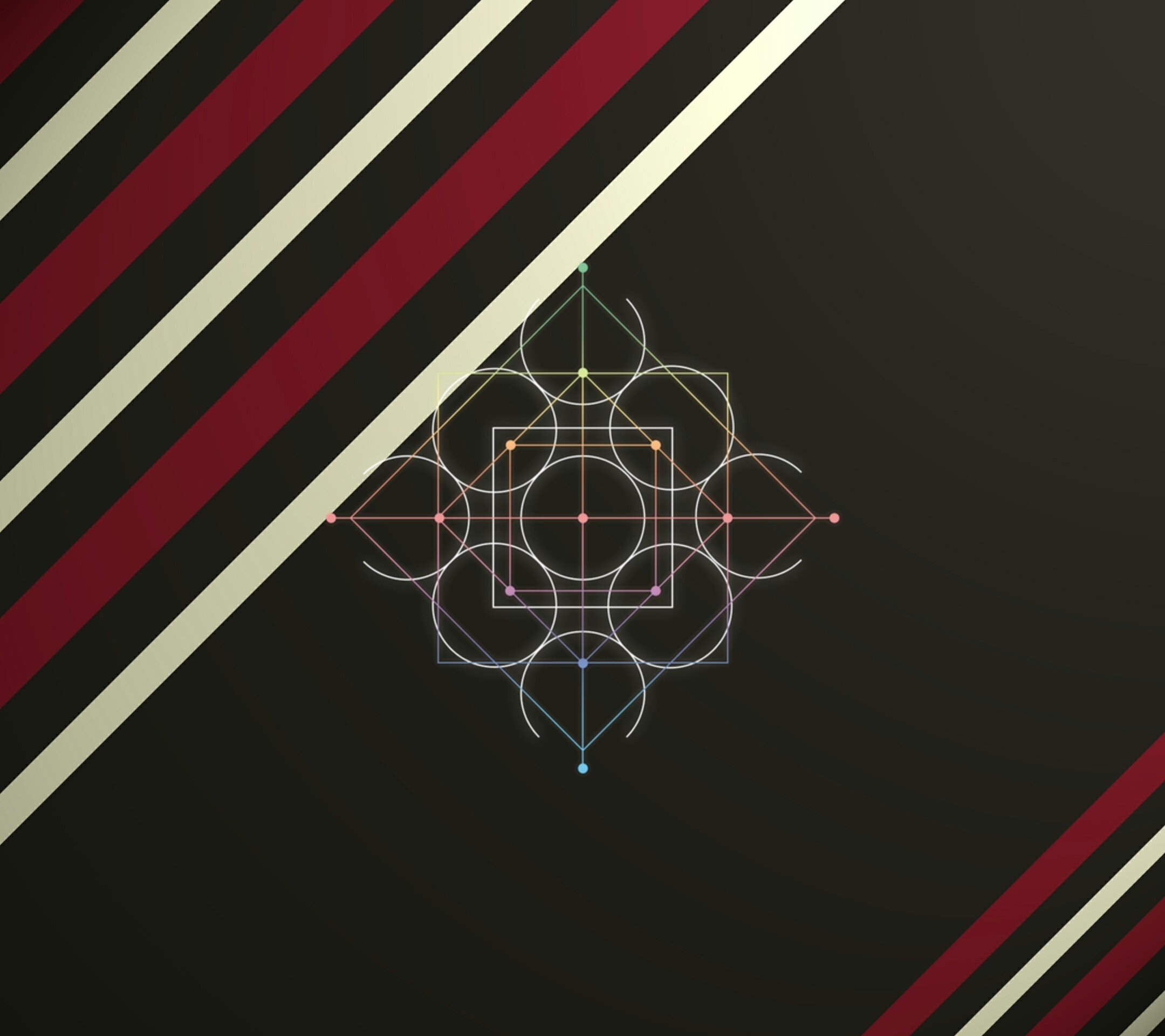 桌面上的壁纸材料风格 极简主义 壁纸