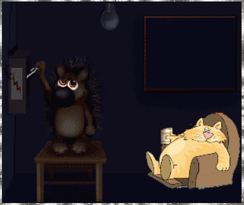 Открытка на тему день энергетика собаки животные скачать бесплатно