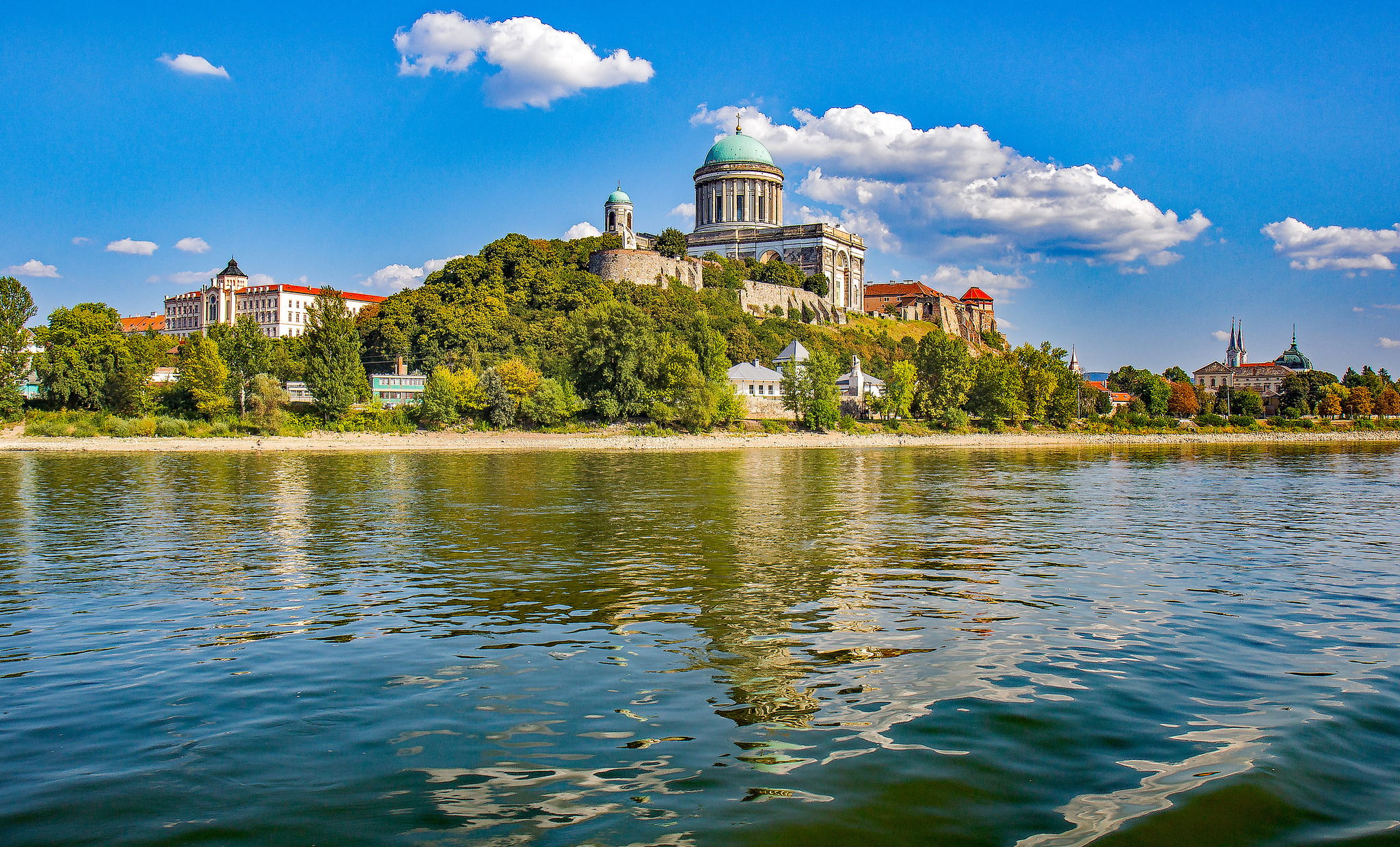 Wallpapers Basilica of St Adalbert Esztergom Hungary on the desktop