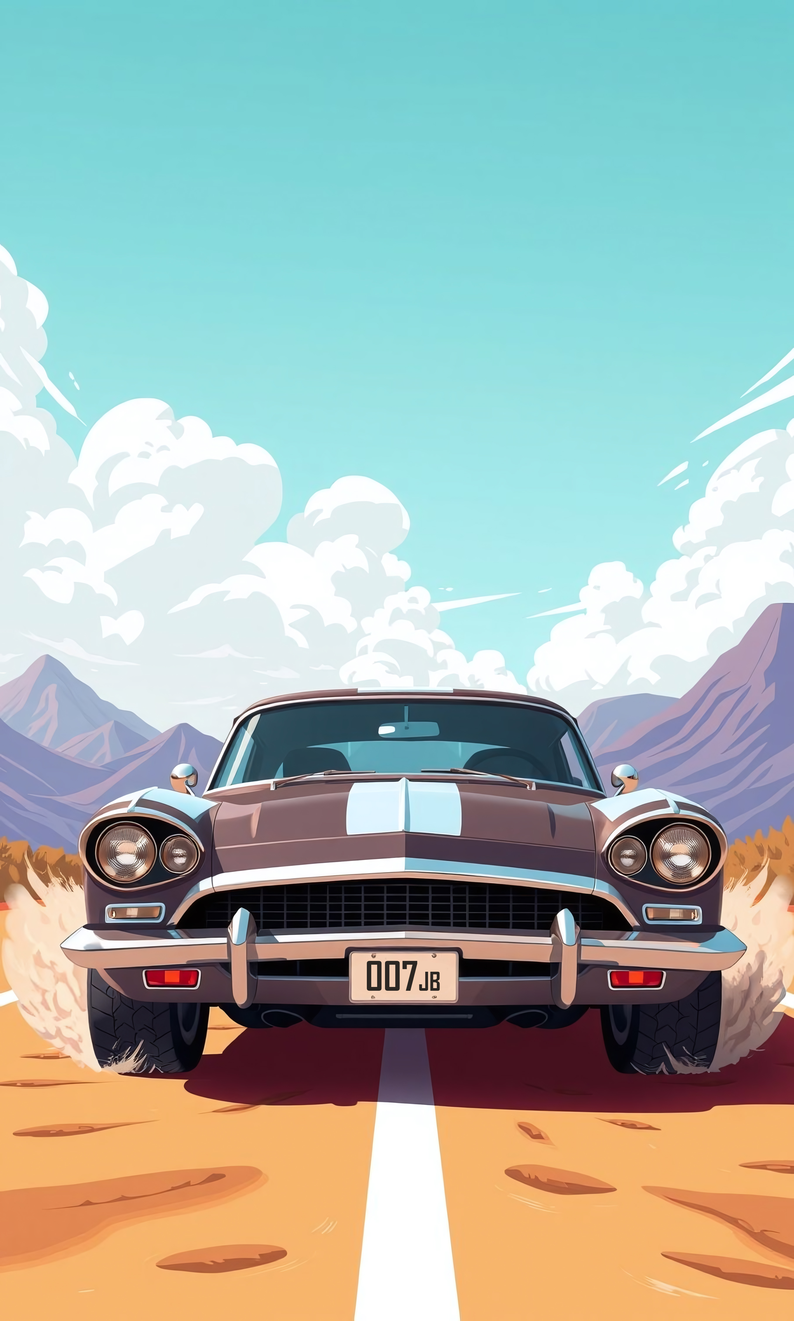 Колёса Джеймса Бонда Арт