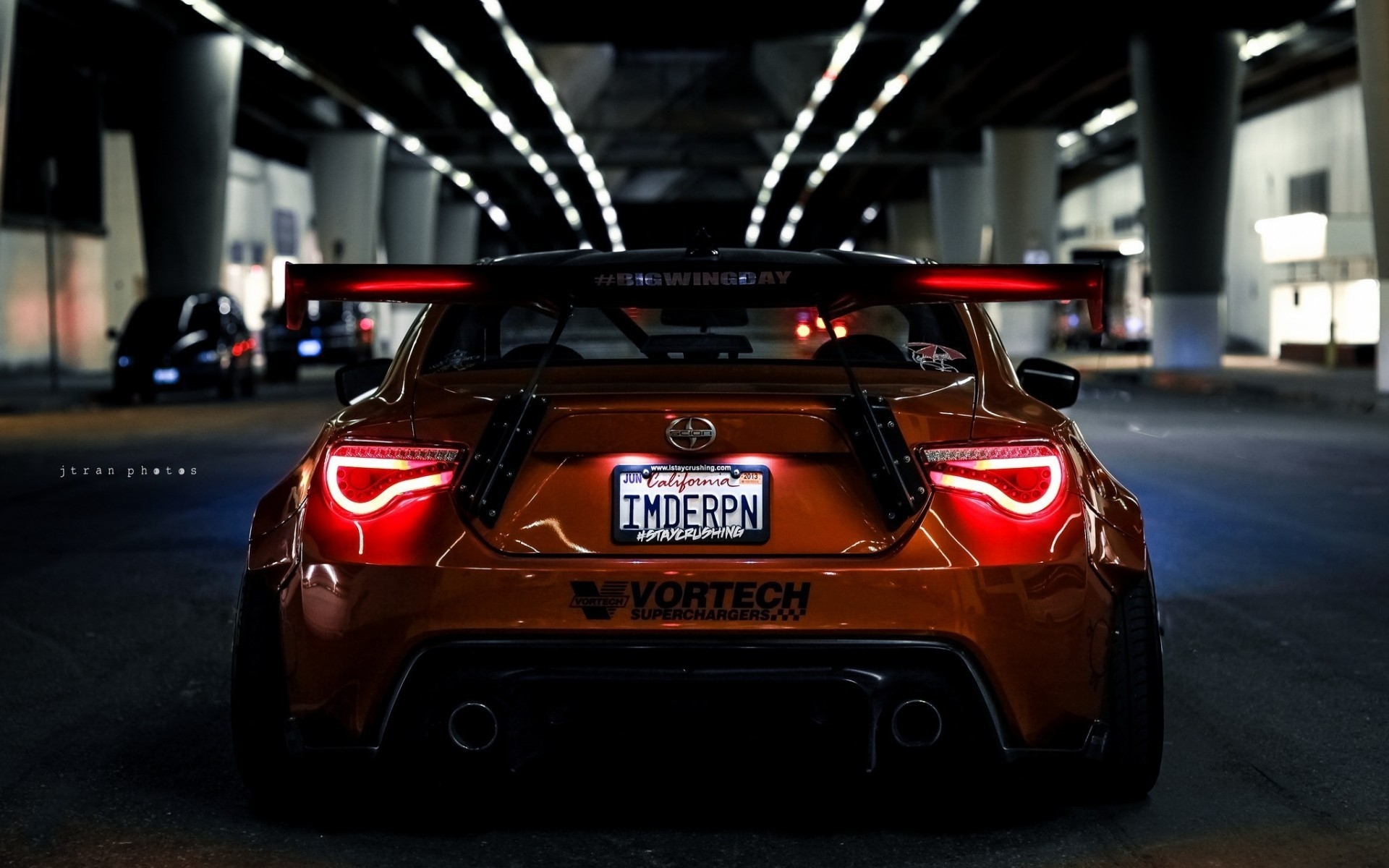 Free photo Toyota 86 rear view