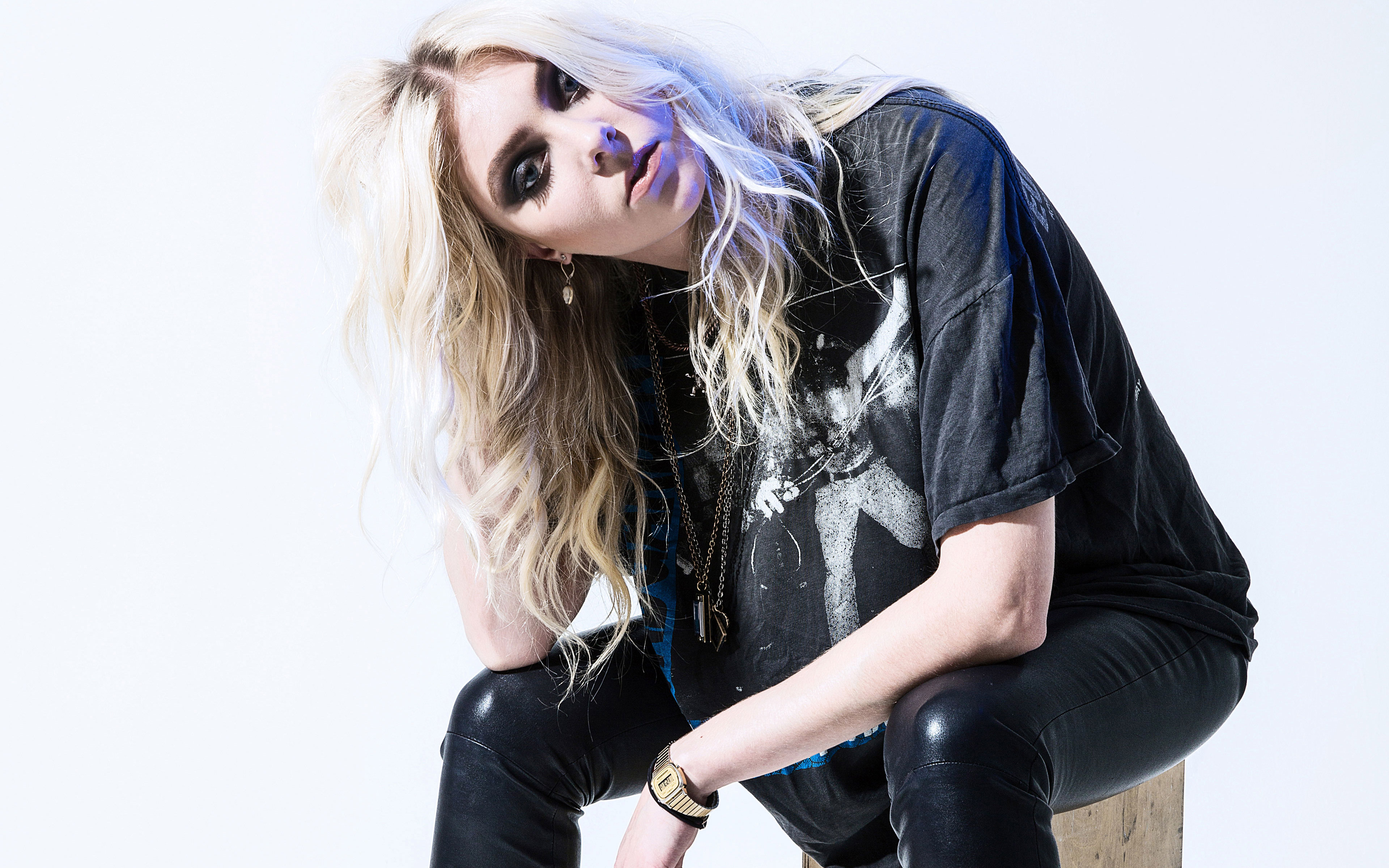 Wallpapers blonde Taylor Momsen music on the desktop