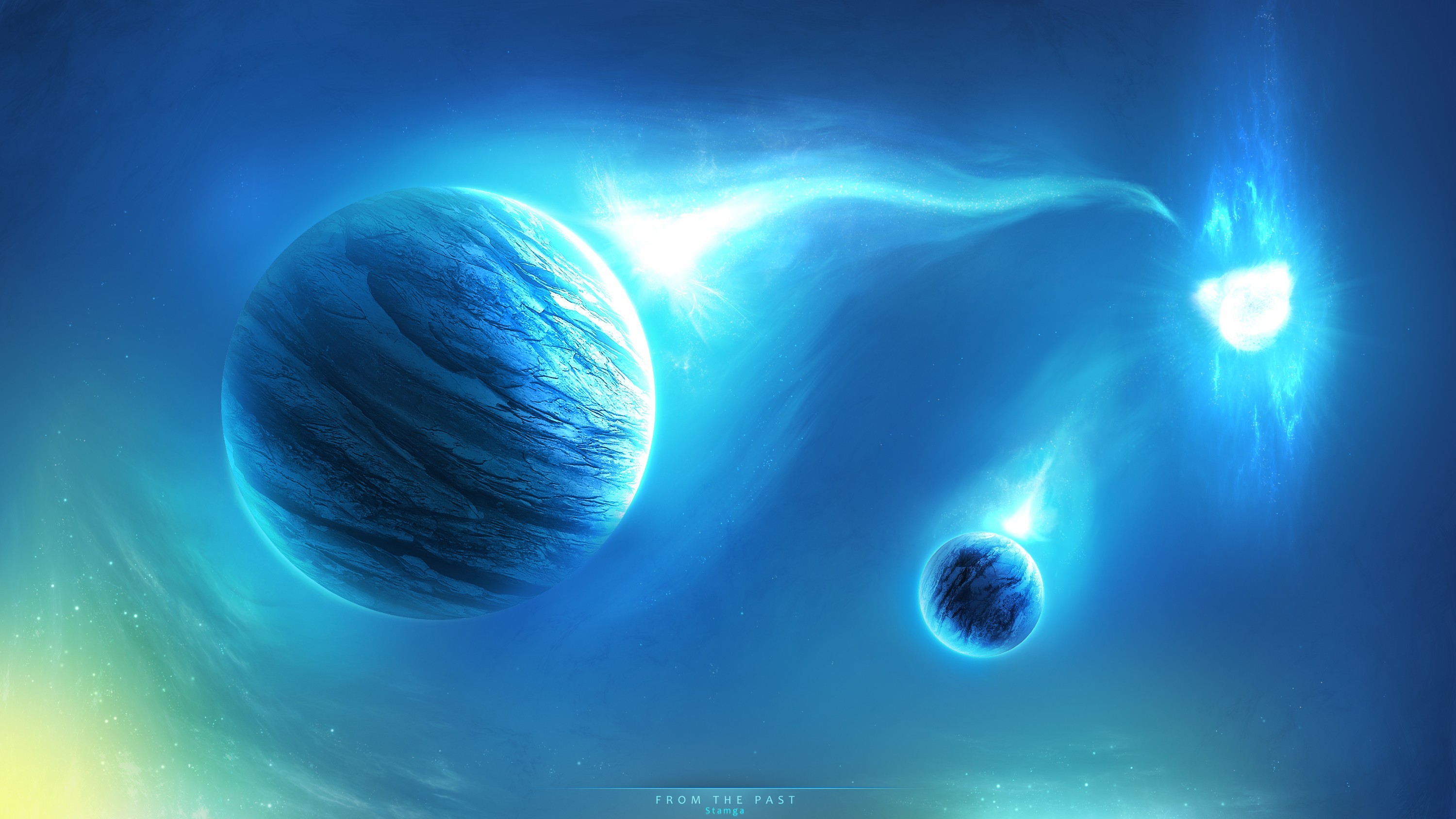 Wallpapers artist artwork Digital Universe on the desktop