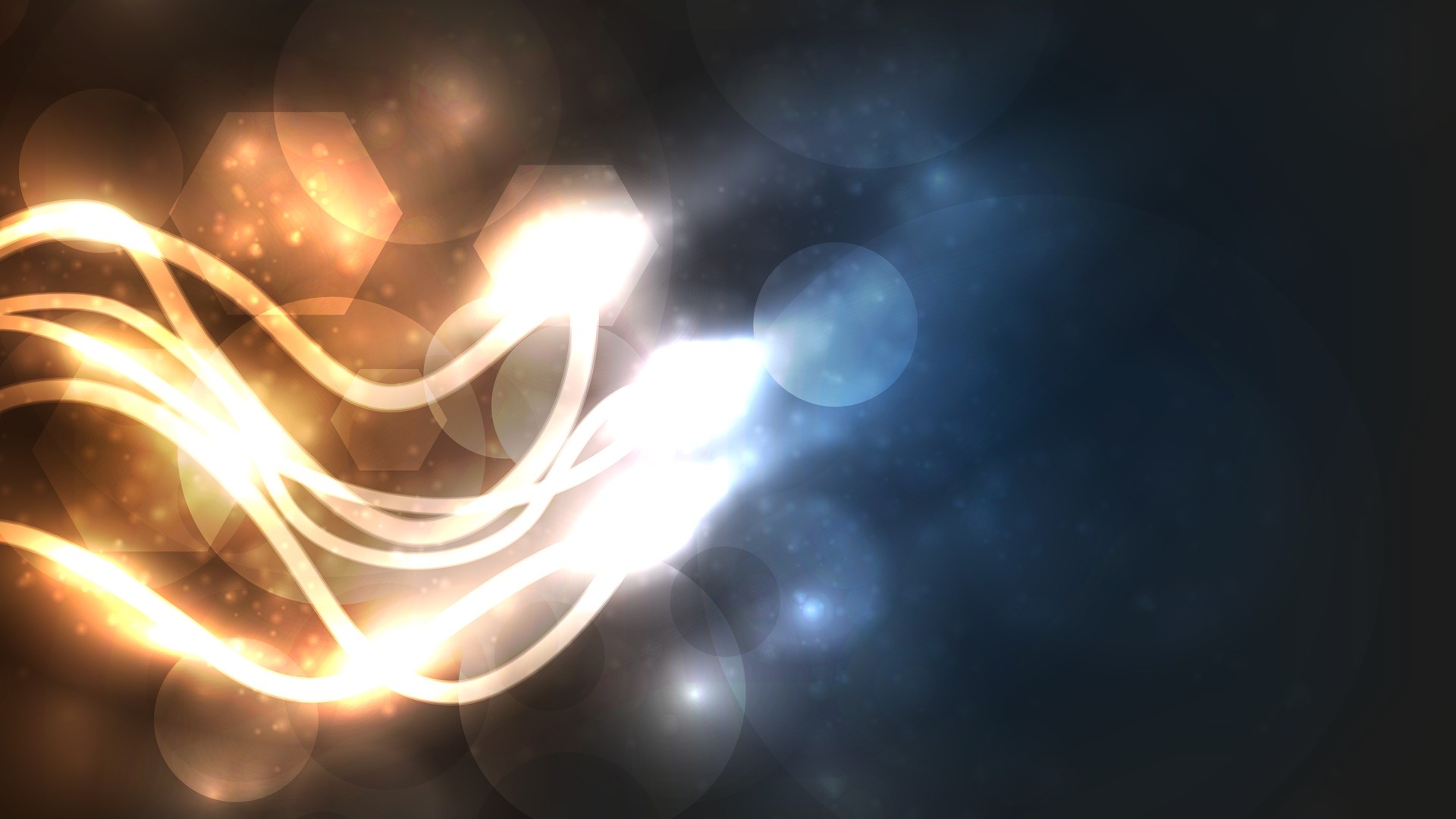 桌面上的壁纸圈子 线条 飞行