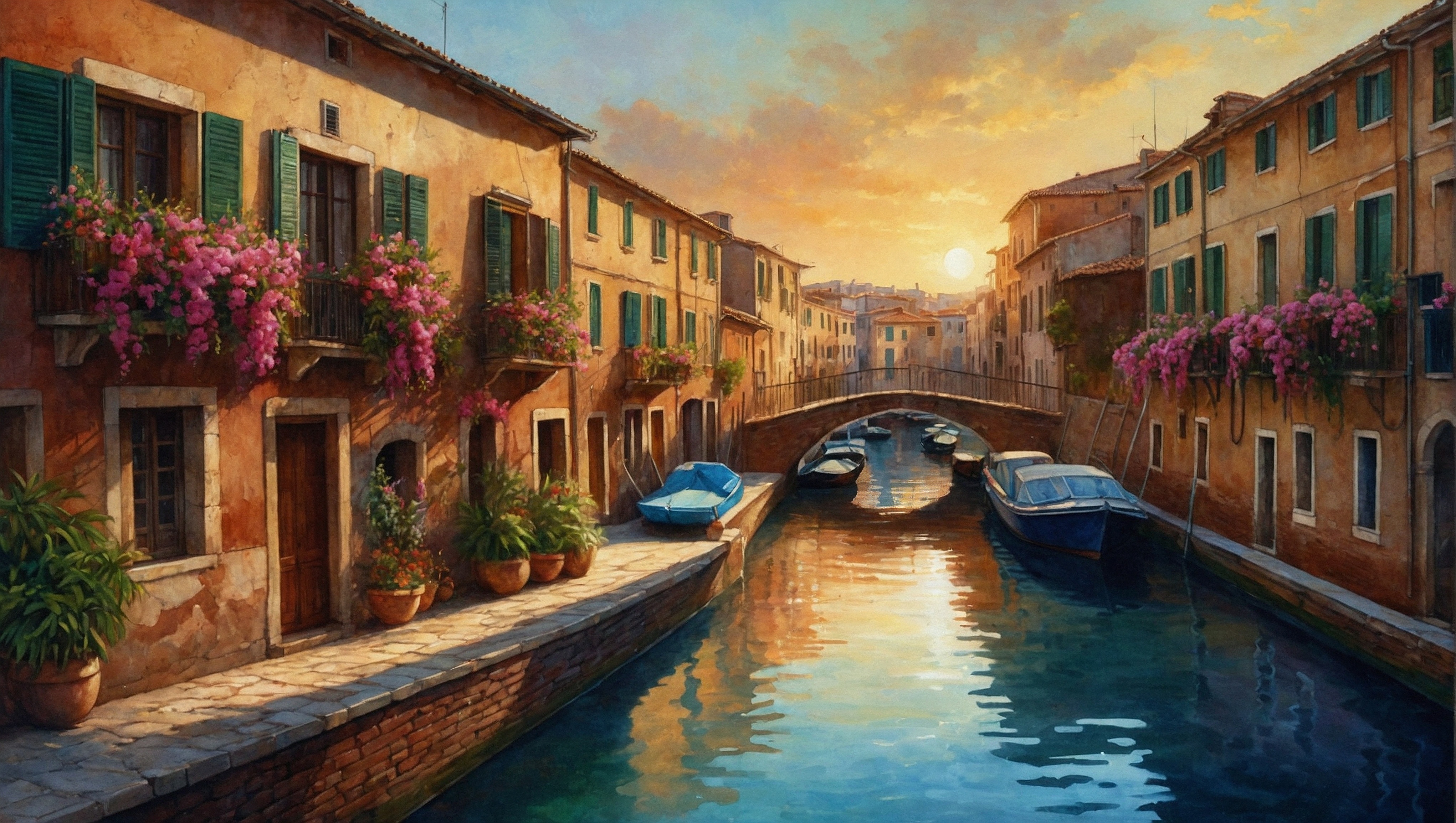 Бесплатное фото Это картина, изображающая город за городом.