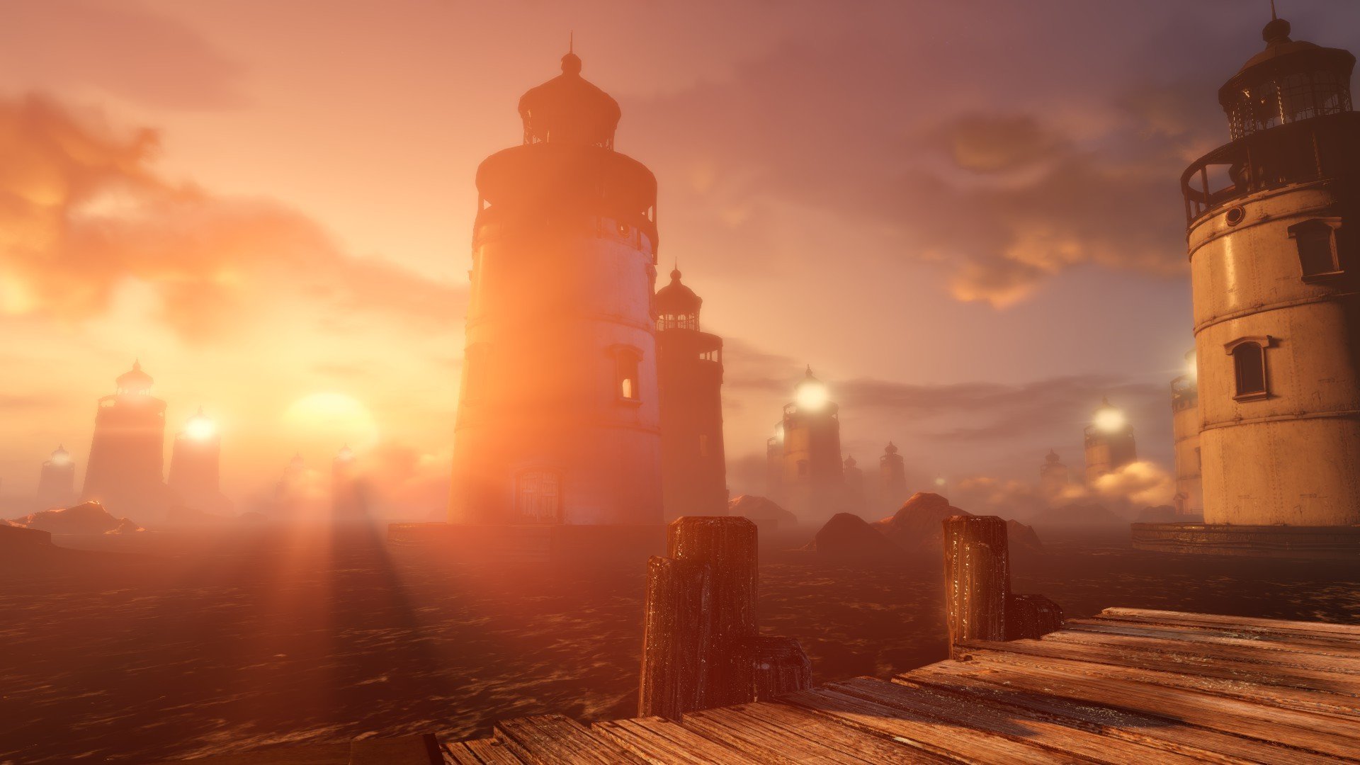Обои BioShock Infinite скриншот видеоигры на рабочий стол