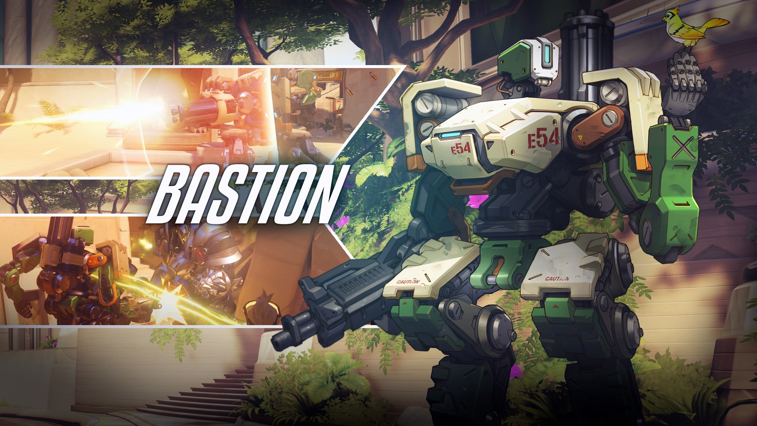 Обои обои overwatch бастион юбилейный на рабочий стол