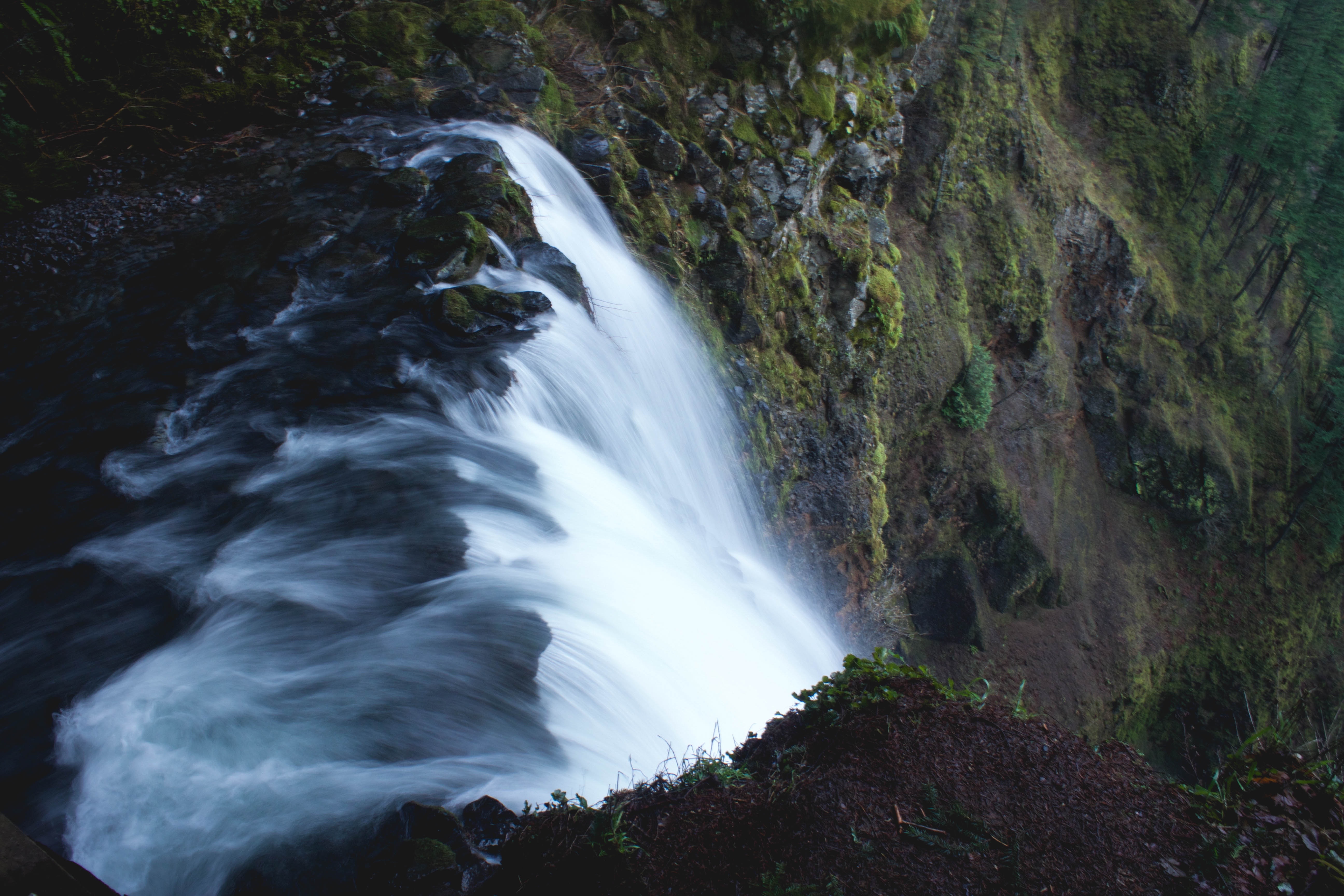 Wallpapers water nature waterfall on the desktop