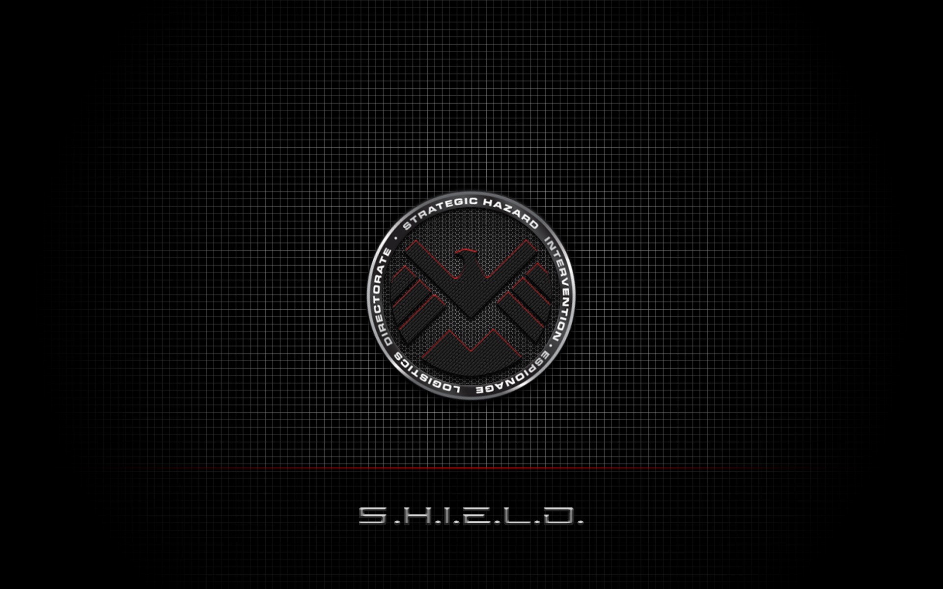 Wallpapers Agents Of Shield TV show logo on the desktop