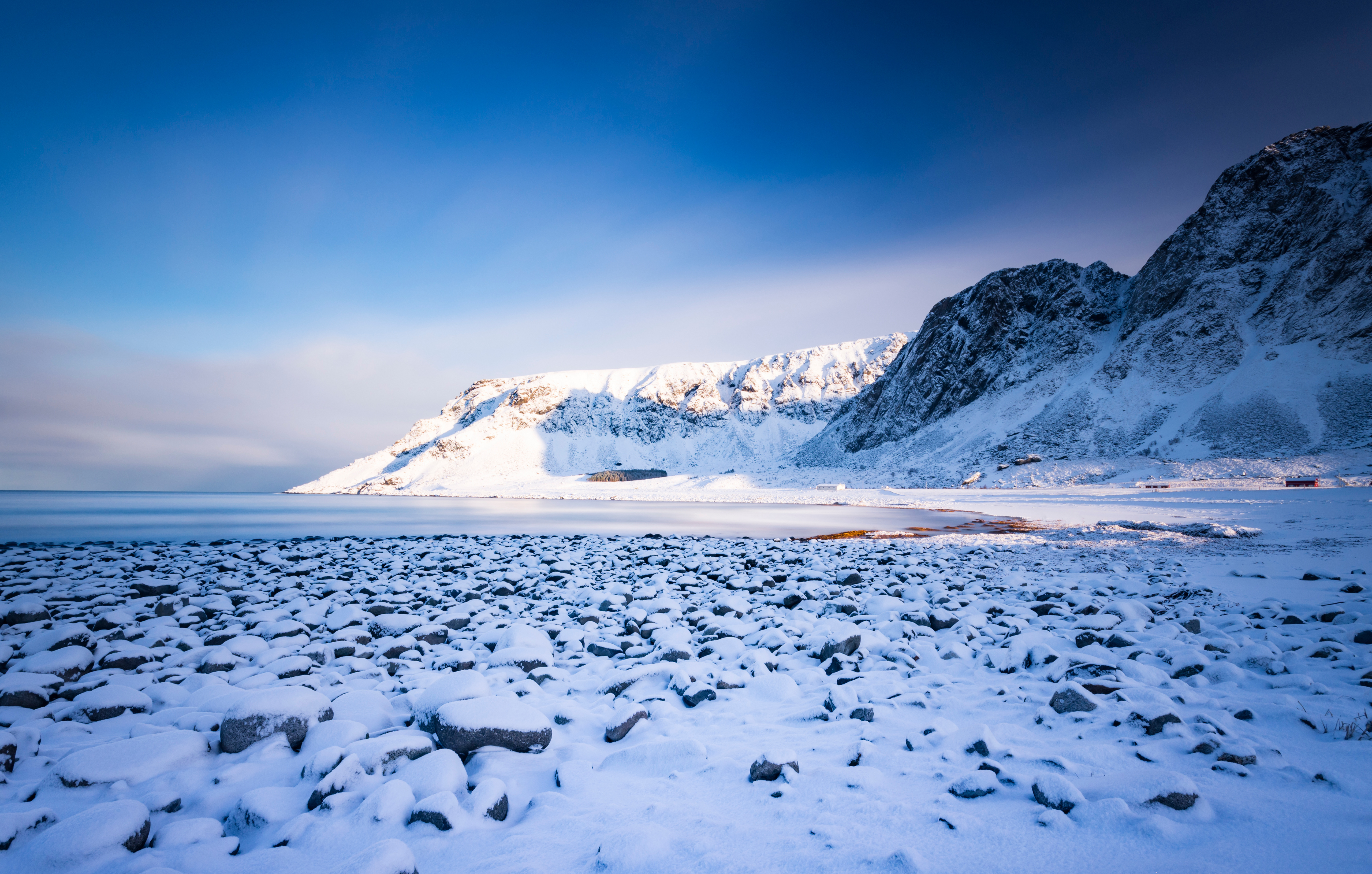 Wallpapers snow nature snowy mountains on the desktop