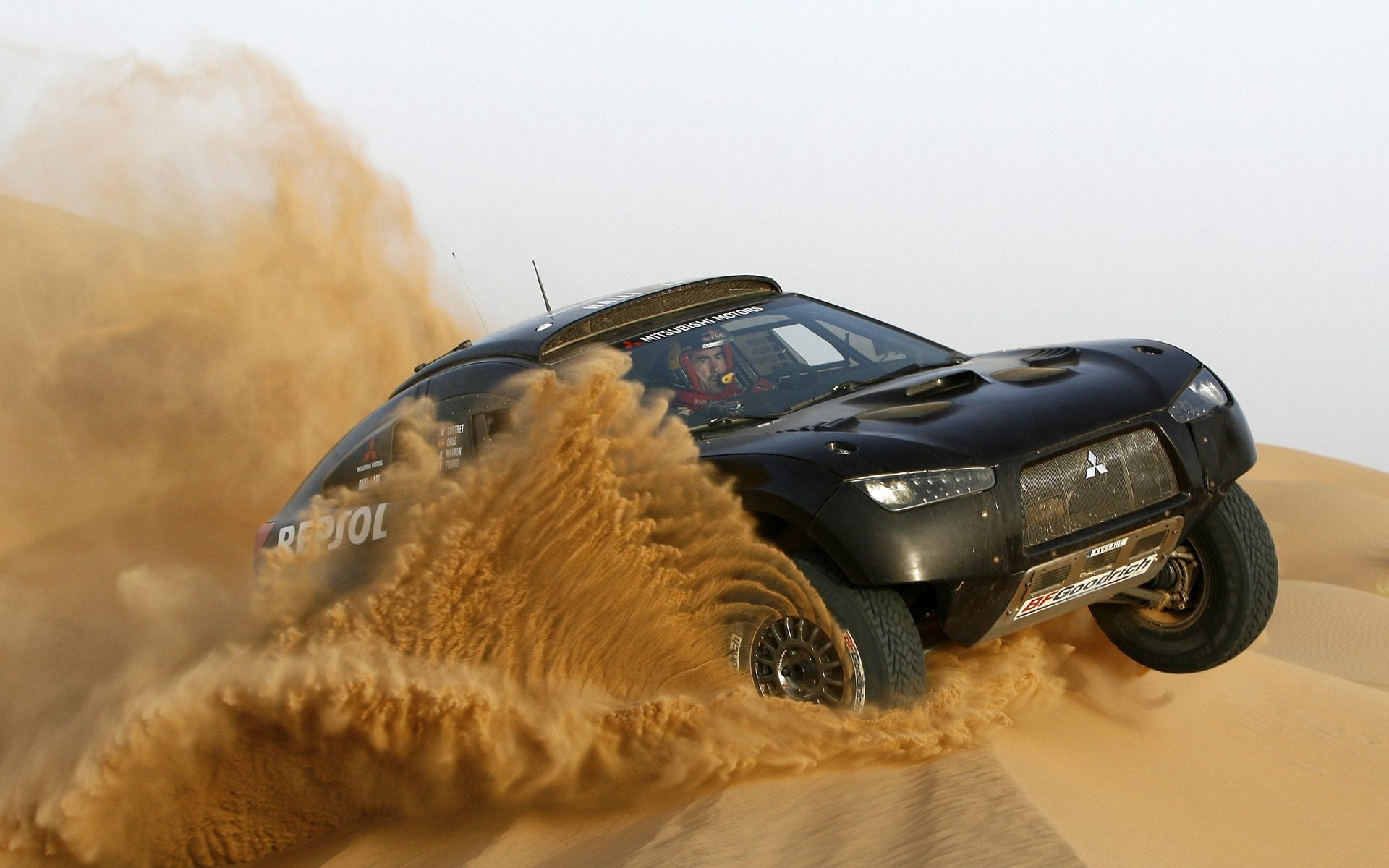 Wallpapers sand desert race on the desktop