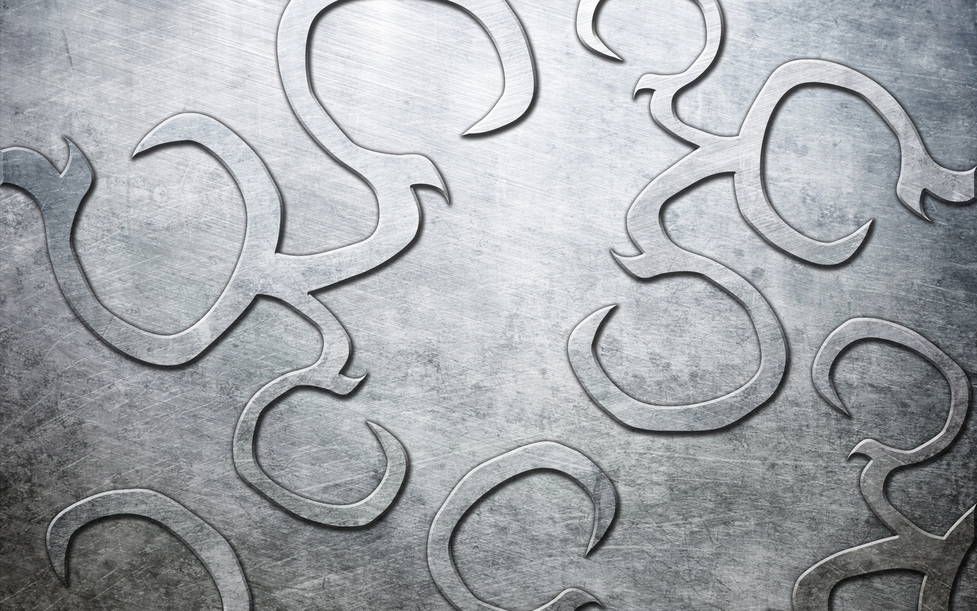 Silver pattern on textured background