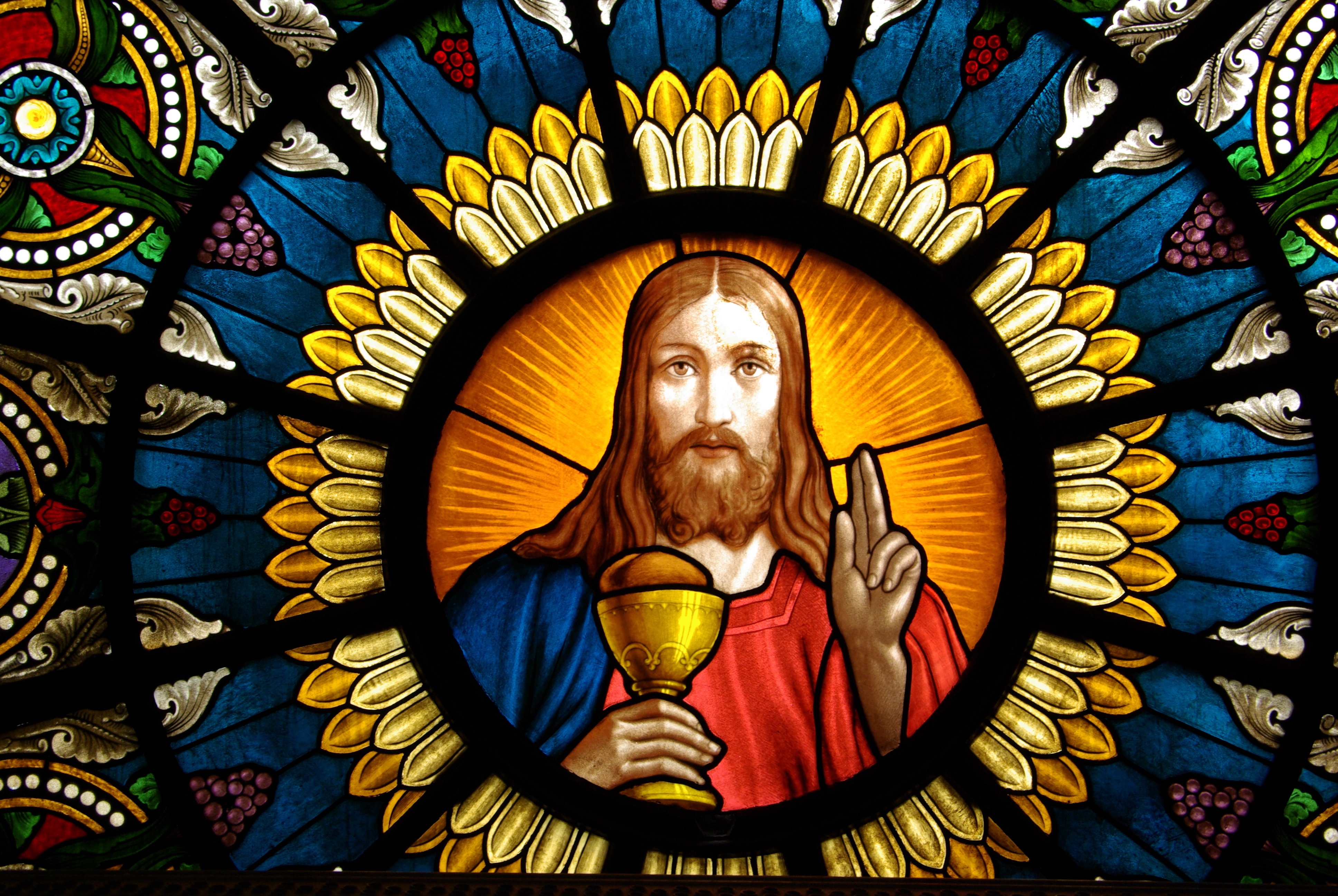 桌面上的壁纸窗口 玻璃 教堂